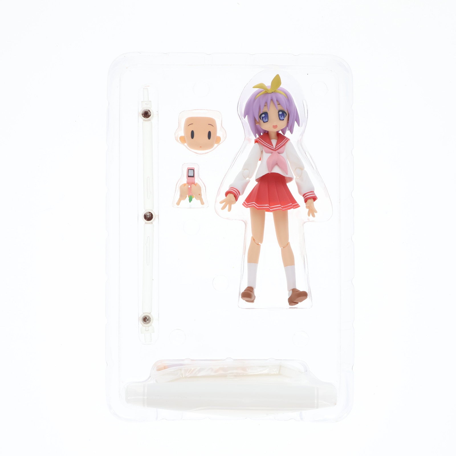 【中古即納】[FIG] figma(フィグマ) 012 柊つかさ(ひいらぎつかさ) 冬服ver. TVアニメ らき☆すた 完成品 可動フィギュア マックスファクトリー(20080829)
