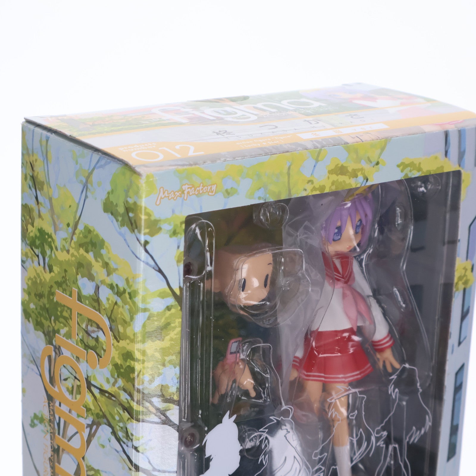 【中古即納】[FIG] figma(フィグマ) 012 柊つかさ(ひいらぎつかさ) 冬服ver. TVアニメ らき☆すた 完成品 可動フィギュア マックスファクトリー(20080829)