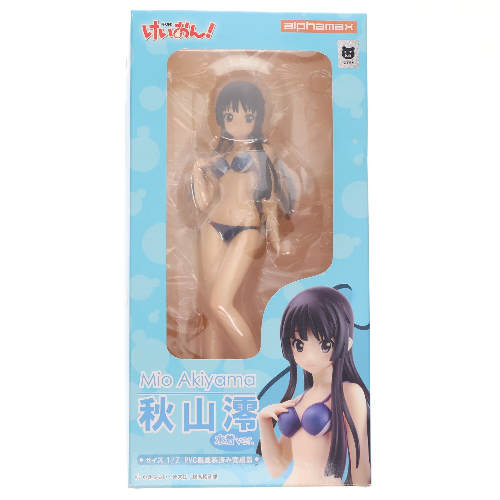 【中古即納】[FIG] 秋山澪(あきやまみお) 水着ver. けいおん! 1/7 完成品 フィギュア アルファマックス(20111130)