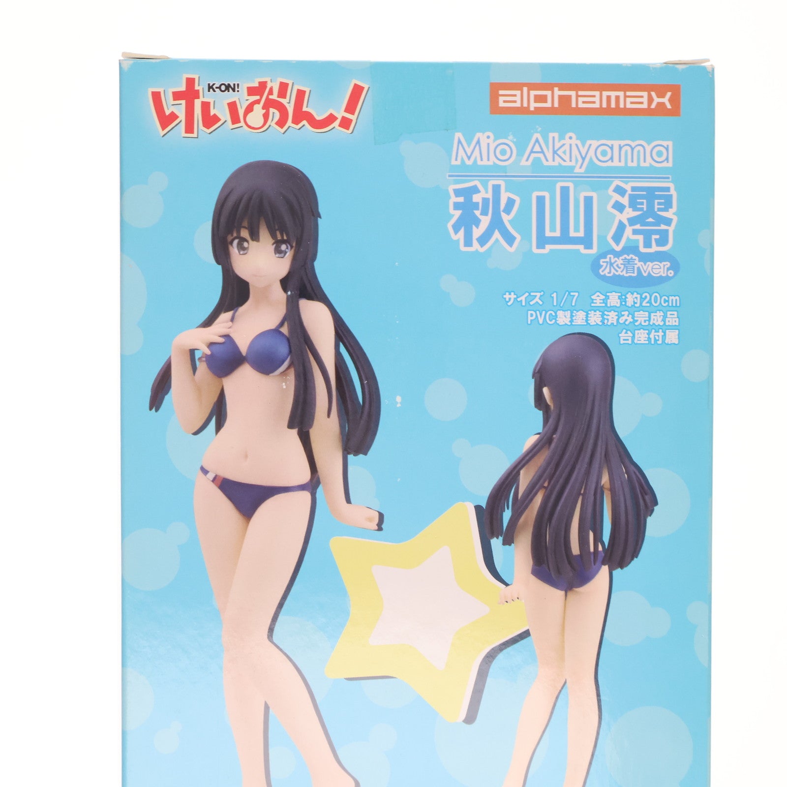 【中古即納】[FIG] 秋山澪(あきやまみお) 水着ver. けいおん! 1/7 完成品 フィギュア アルファマックス(20111130)
