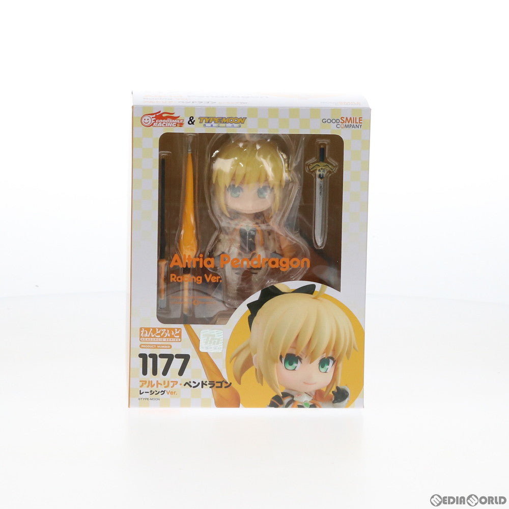 【中古即納】[FIG] GOODSMILE ONLINE SHOP限定 ねんどろいど 1177 アルトリア・ペンドラゴン レーシングVer. GOODSMILE RACING & TYPE-MOON RACING 完成品 可動フィギュア GOODSMILE RACING & TYPE-MOON RACING(20200430)