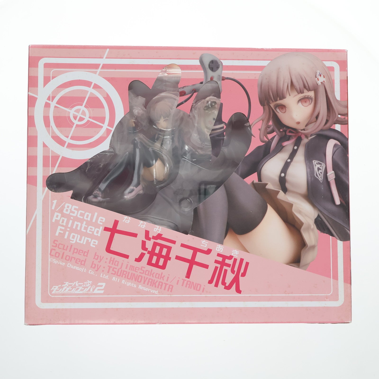 【中古即納】[FIG] 七海千秋(ななみちあき) スーパーダンガンロンパ2 さよなら絶望学園 1/8 完成品 フィギュア Phat!(ファット・カンパニー)(20150414)