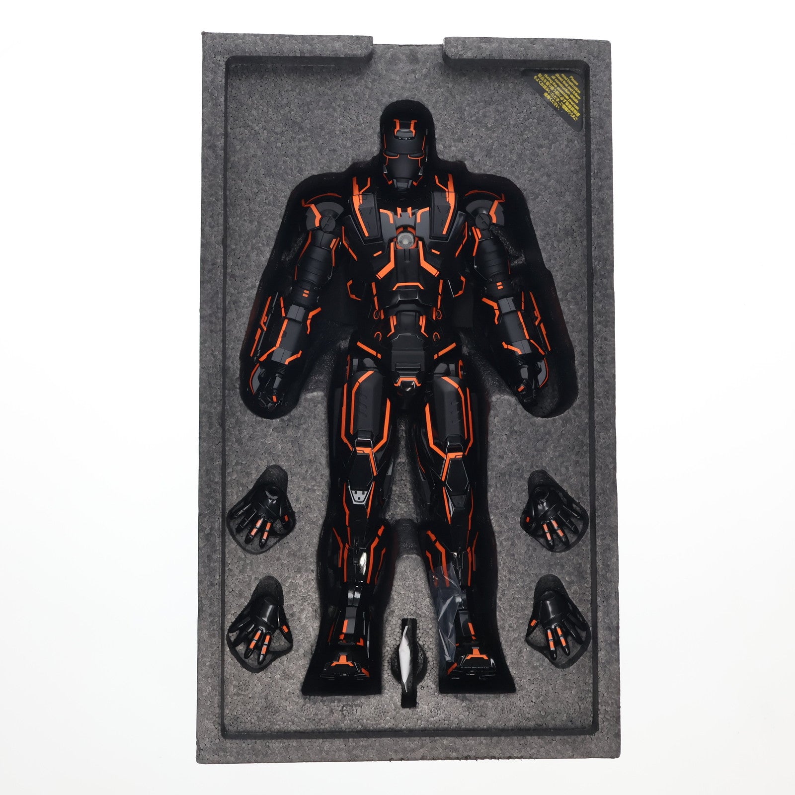 【中古即納】[FIG] ムービー・マスターピース DIECAST ウォーマシン(ネオンテック/オレンジ版) アイアンマン2 1/6 完成品 可動フィギュア アベンジャーズ/エンドゲーム エクスクルーシブ・ストア by ホットトイズ限定(MM#553D35) ホットトイズ(20200430)