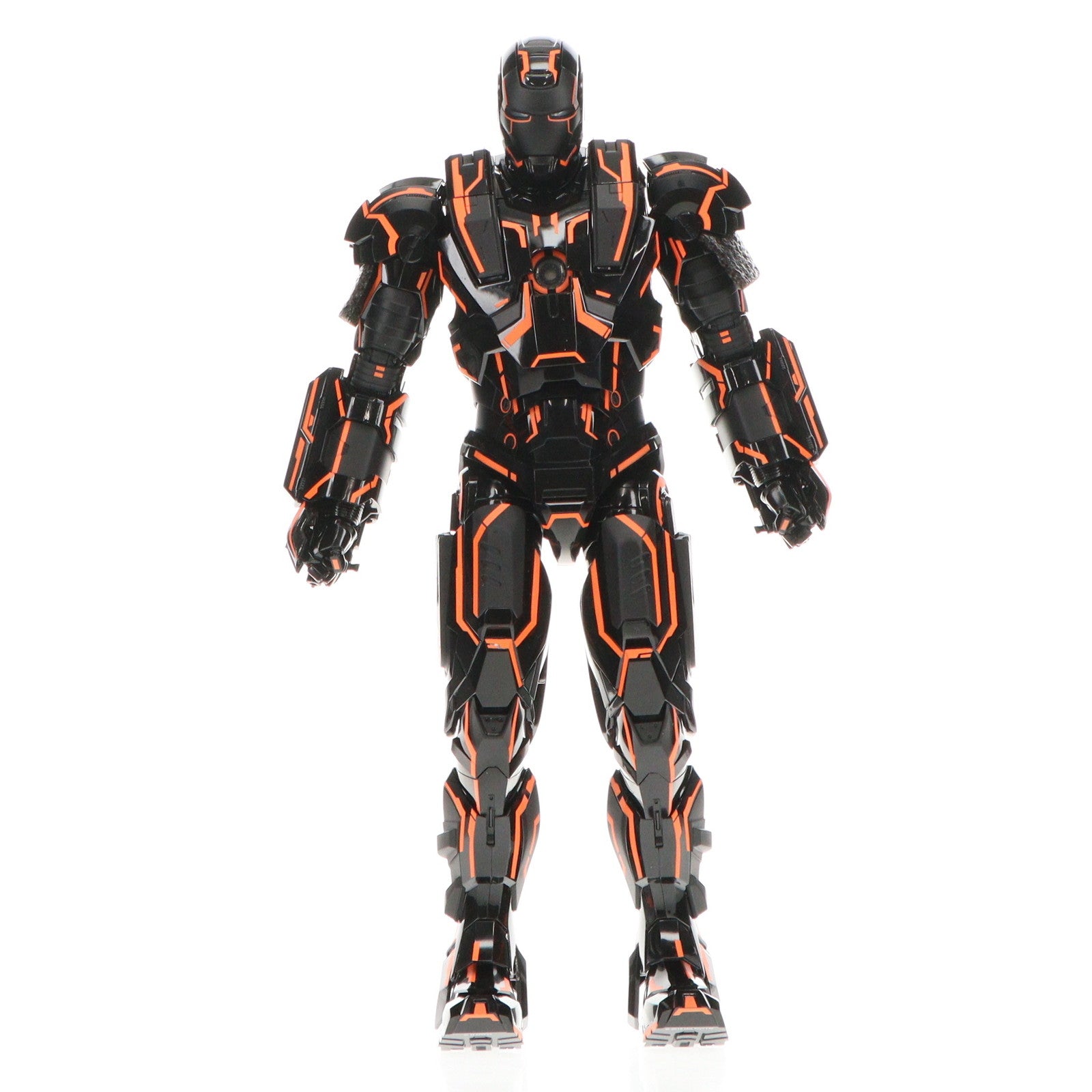 【中古即納】[FIG] ムービー・マスターピース DIECAST ウォーマシン(ネオンテック/オレンジ版) アイアンマン2 1/6 完成品 可動フィギュア アベンジャーズ/エンドゲーム エクスクルーシブ・ストア by ホットトイズ限定(MM#553D35) ホットトイズ(20200430)
