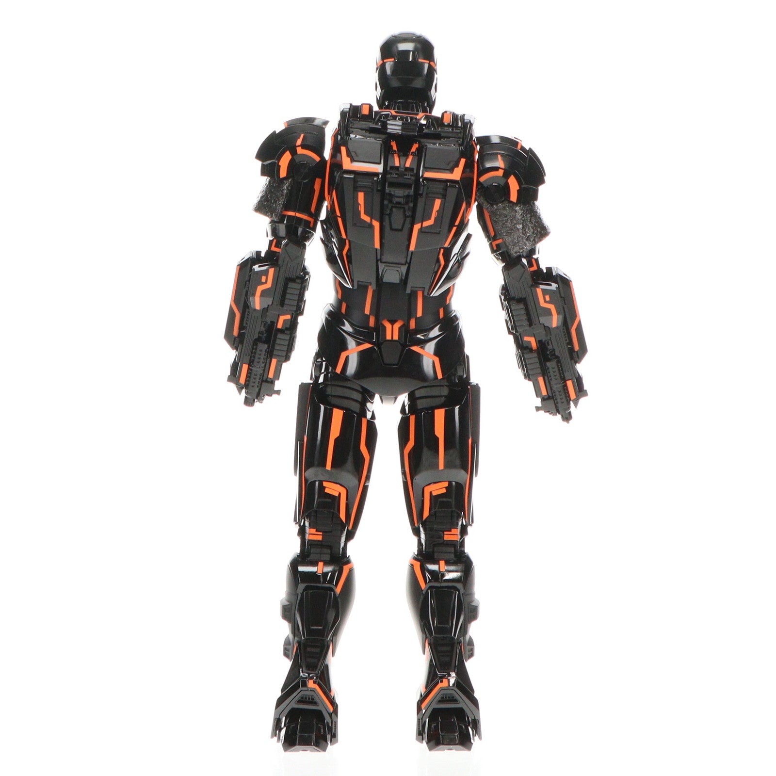 【中古即納】[FIG] ムービー・マスターピース DIECAST ウォーマシン(ネオンテック/オレンジ版) アイアンマン2 1/6 完成品 可動フィギュア アベンジャーズ/エンドゲーム エクスクルーシブ・ストア by ホットトイズ限定(MM#553D35) ホットトイズ(20200430)