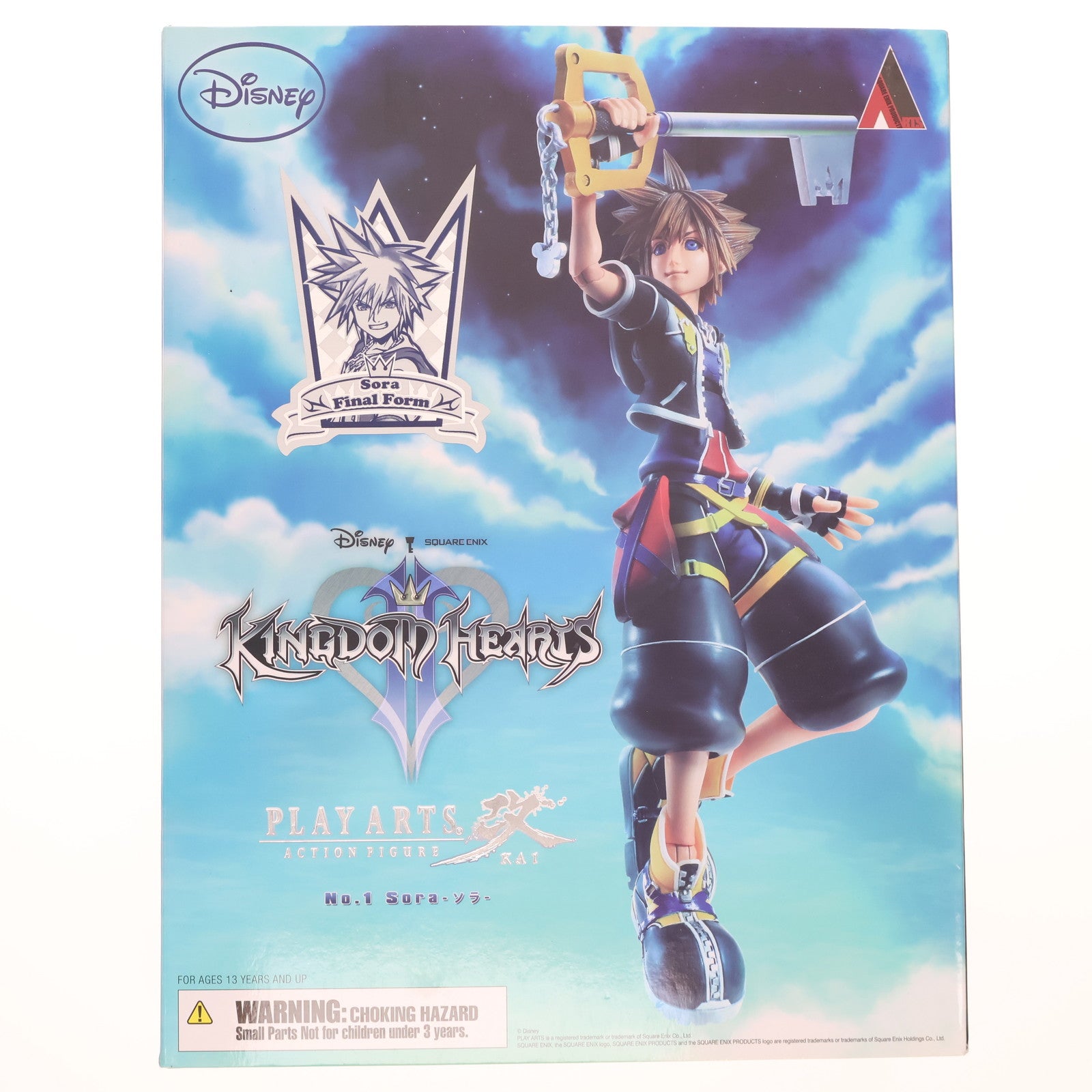 【中古即納】[FIG] ディズニーストア限定 PLAY ARTS改 ソラ ファイナルフォーム KINGDOM HEARTS II(キングダム ハーツ2) 完成品 可動フィギュア(PAK-277) スクウェア・エニックス(20151103)