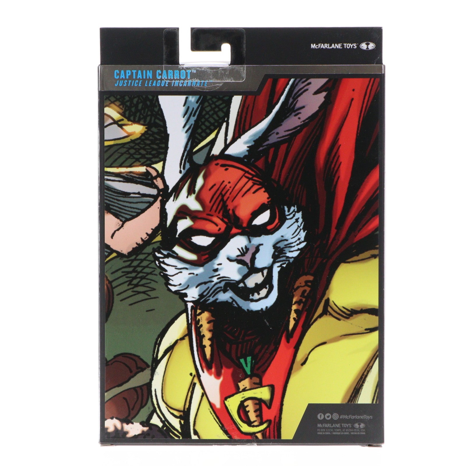【中古即納】[FIG] DCマルチバース マクファーレン・コレクター・エディション キャプテン・キャロット[コミック / Justice League Incarnate] DCコミックス 完成品 7インチ・アクションフィギュア マクファーレン・トイズ(20231231)