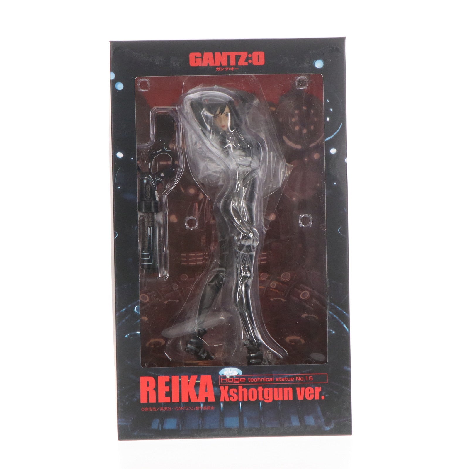 【中古即納】[FIG] (再販) Hdge technical statue No.15 レイカ Xショットガンver. GANTZ:O(ガンツ:オー) 完成品 フィギュア ユニオンクリエイティブ(20181014)
