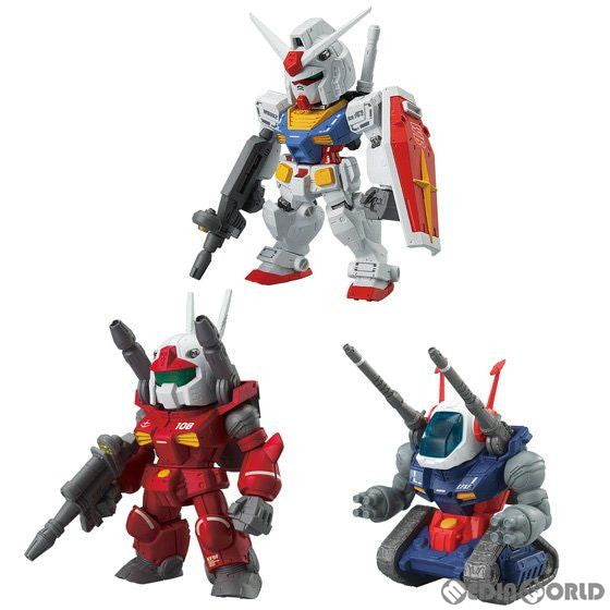【中古即納】[FIG] (食玩) FW GUNDAM CONVERGE:CORE(ガンダムコンバージ コア) 連邦軍セット(3体) 機動戦士ガンダム フィギュア バンダイ(20151208)