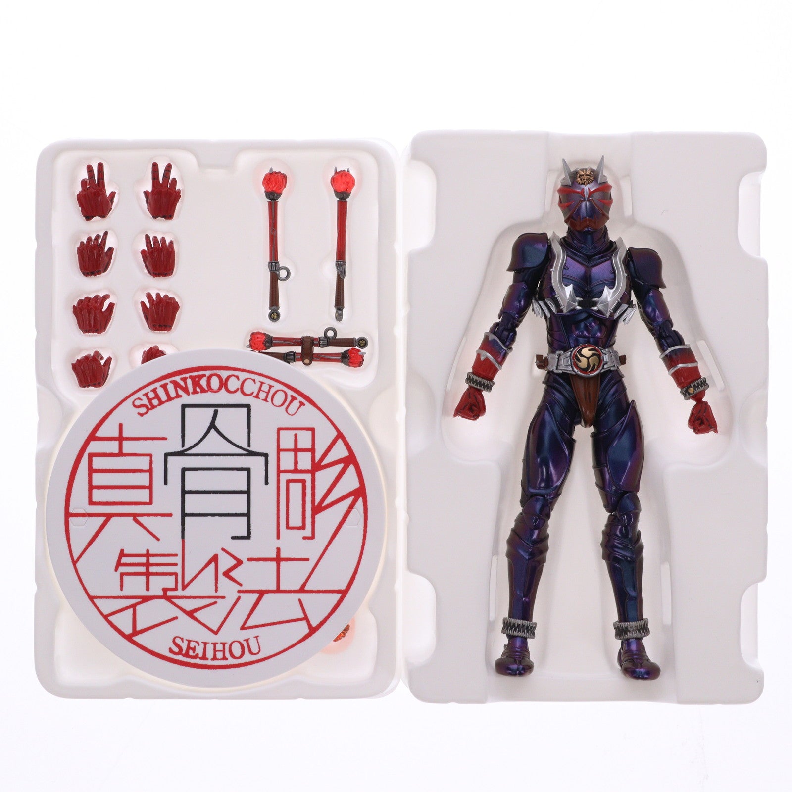 【中古即納】[FIG] CLUB TAMASHII MEMBERS限定 S.H.Figuarts(フィギュアーツ) 真骨彫製法 仮面ライダー響鬼 真骨彫製法 10th Anniversary Ver. 完成品 可動フィギュア バンダイスピリッツ(20240416)