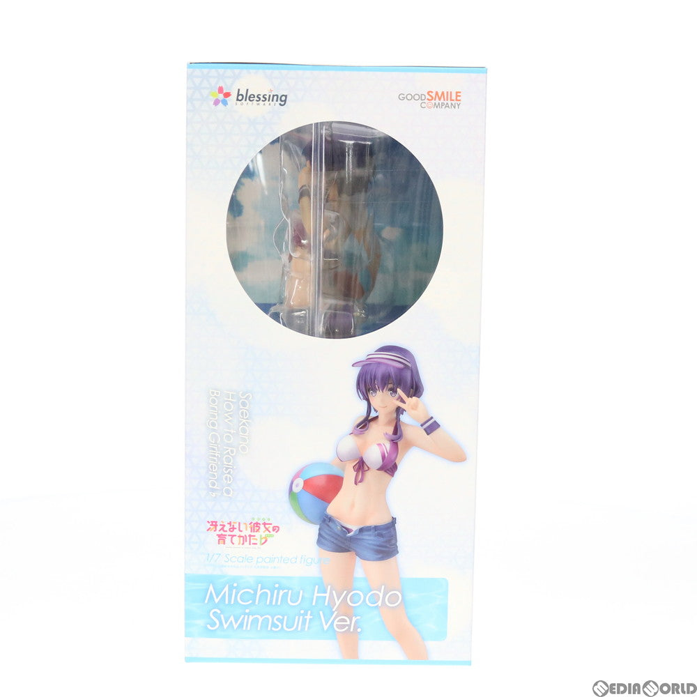 【中古即納】[FIG] ポストカード付属 氷堂美智留(ひょうどうみちる) 水着Ver. 冴えない彼女の育てかた♭ 1/7 完成品 フィギュア グッドスマイルカンパニー(20200829)