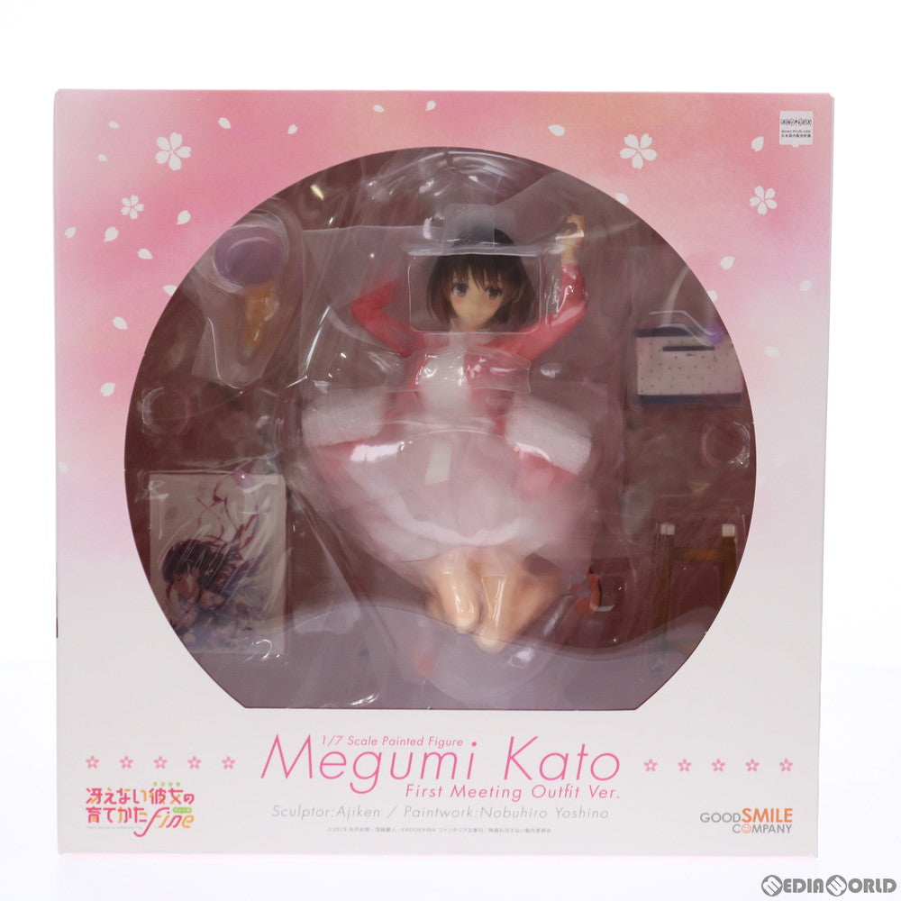 【中古即納】[FIG] 加藤恵(かとうめぐみ) 出会いの服Ver. 冴えない彼女の育てかた Fine 1/7 完成品 フィギュア グッドスマイルカンパニー(20210926)
