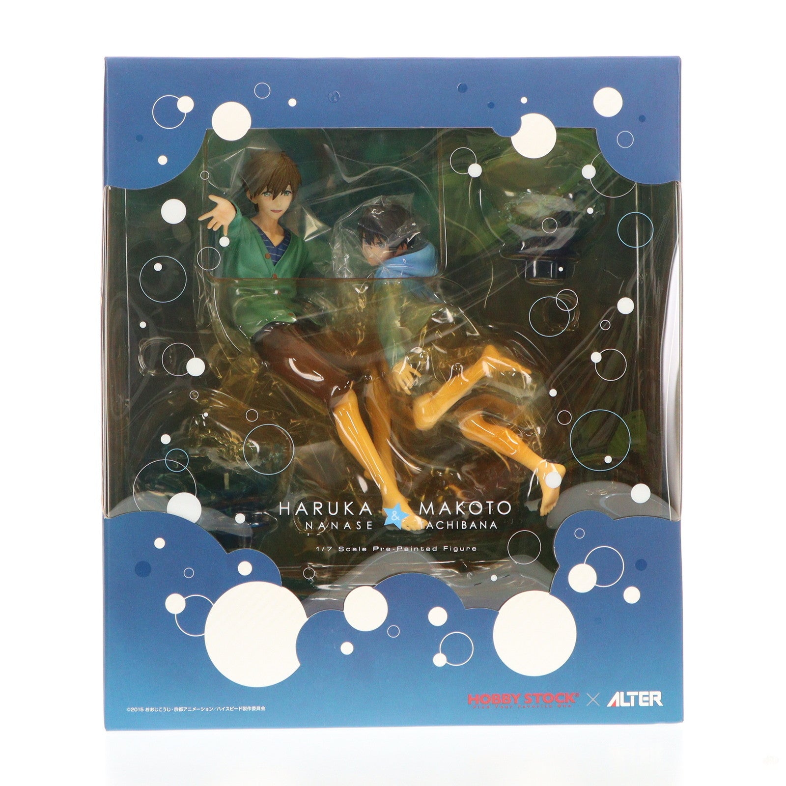【中古即納】[FIG] アルタイル 七瀬遙&橘真琴(ななせはるか&たちばなまこと) 映画 ハイ☆スピード!-Free! Starting Days- 1/7 完成品 フィギュア ホビーストック/アルター(20171126)
