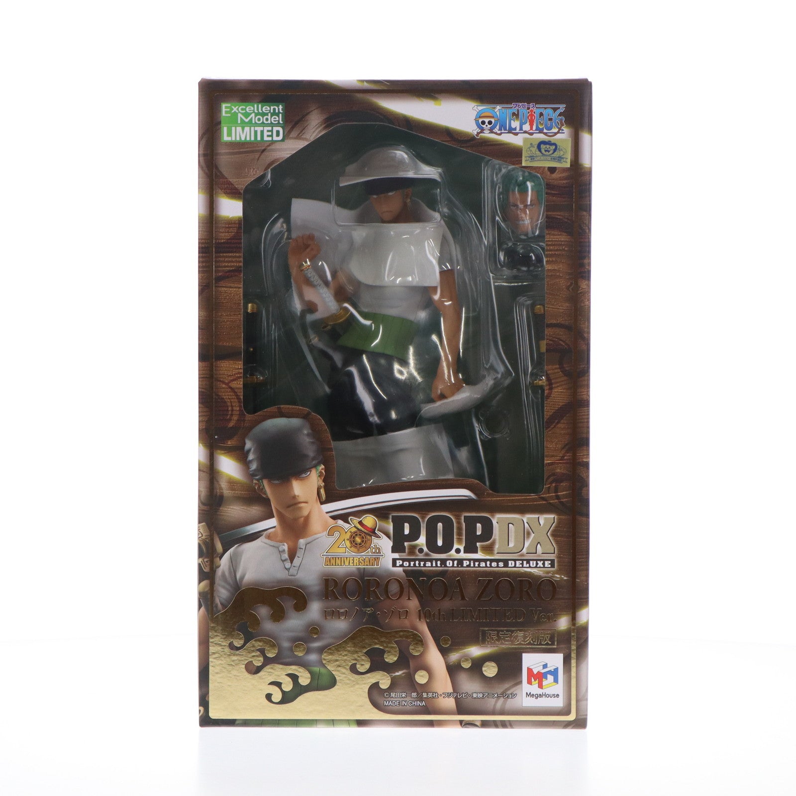 【中古即納】[FIG] Portrait.Of.Pirates P.O.P NEO-DX ロロノア・ゾロ 10th LIMITED Ver. 【限定復刻版】 ONE PIECE(ワンピース) 完成品 フィギュア プレミアムバンダイ&一部店舗&オンラインショップ限定 メガハウス(20250129)