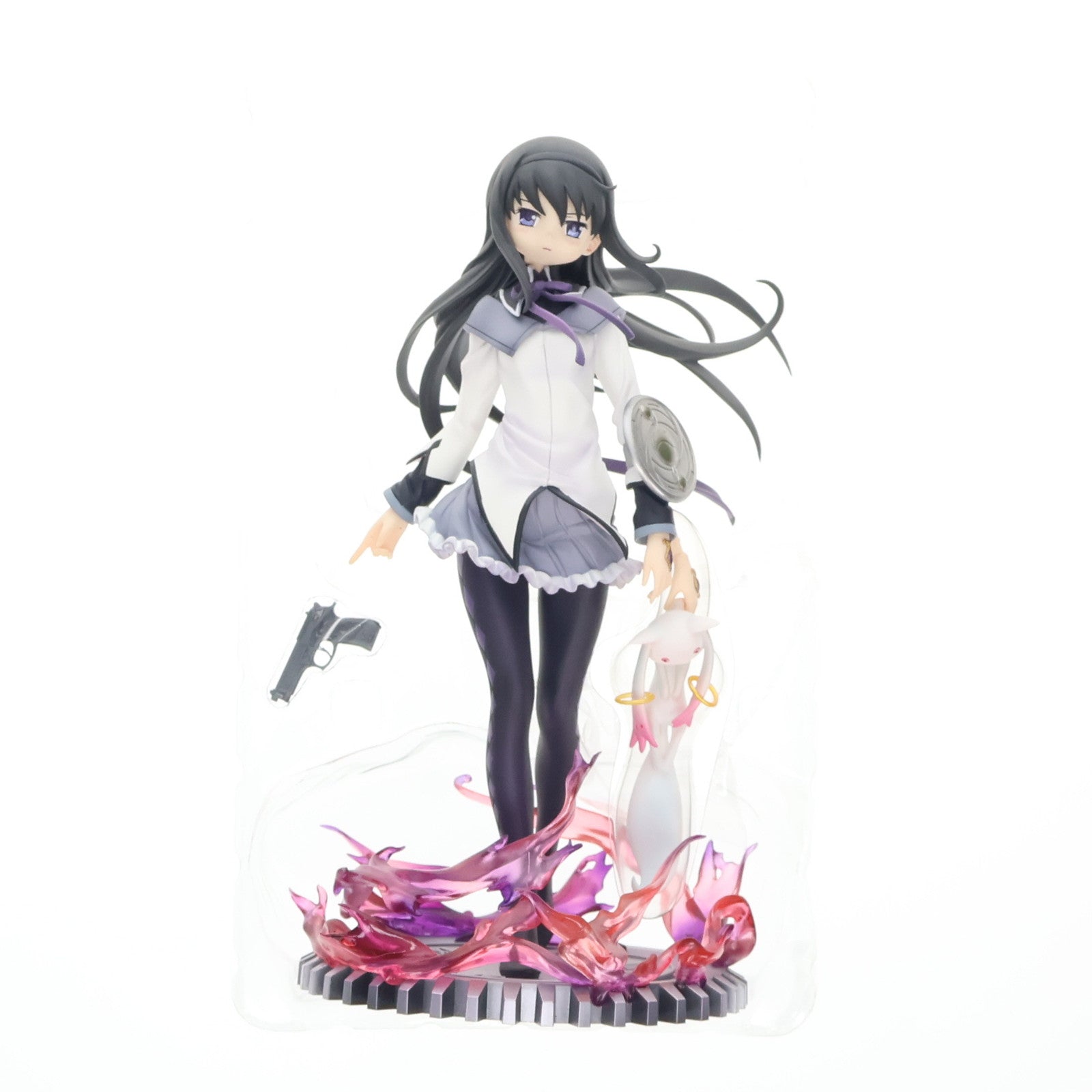 【中古即納】[FIG] ANIPLEX+限定 暁美ほむら(あけみほむら) 時間遡行ver. 劇場版 魔法少女まどか☆マギカ 1/7 完成品 フィギュア(PLUS-57) アニプレックス(20141031)