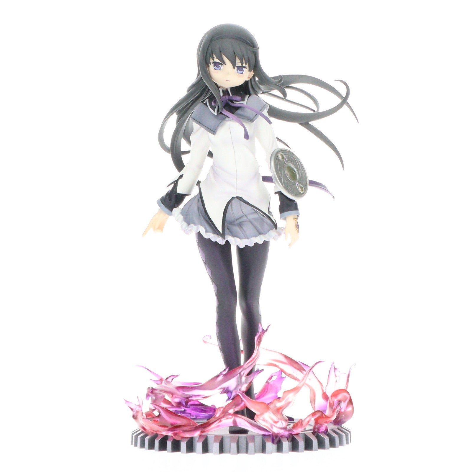 【中古即納】[FIG] ANIPLEX+限定 暁美ほむら(あけみほむら) 時間遡行ver. 劇場版 魔法少女まどか☆マギカ 1/7 完成品 フィギュア(PLUS-57) アニプレックス(20141031)