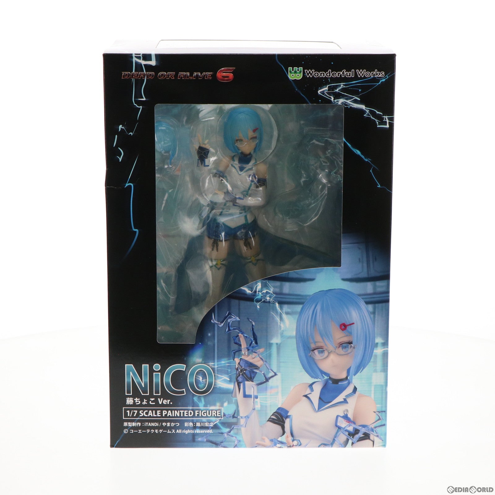 【中古即納】[FIG] NiCO(ニコ) 藤ちょこVer. DEAD OR ALIVE 6(デッドオアアライブ6) 1/7 完成品 フィギュア Wonderful Works(ワンダフルワークス)(20220316)