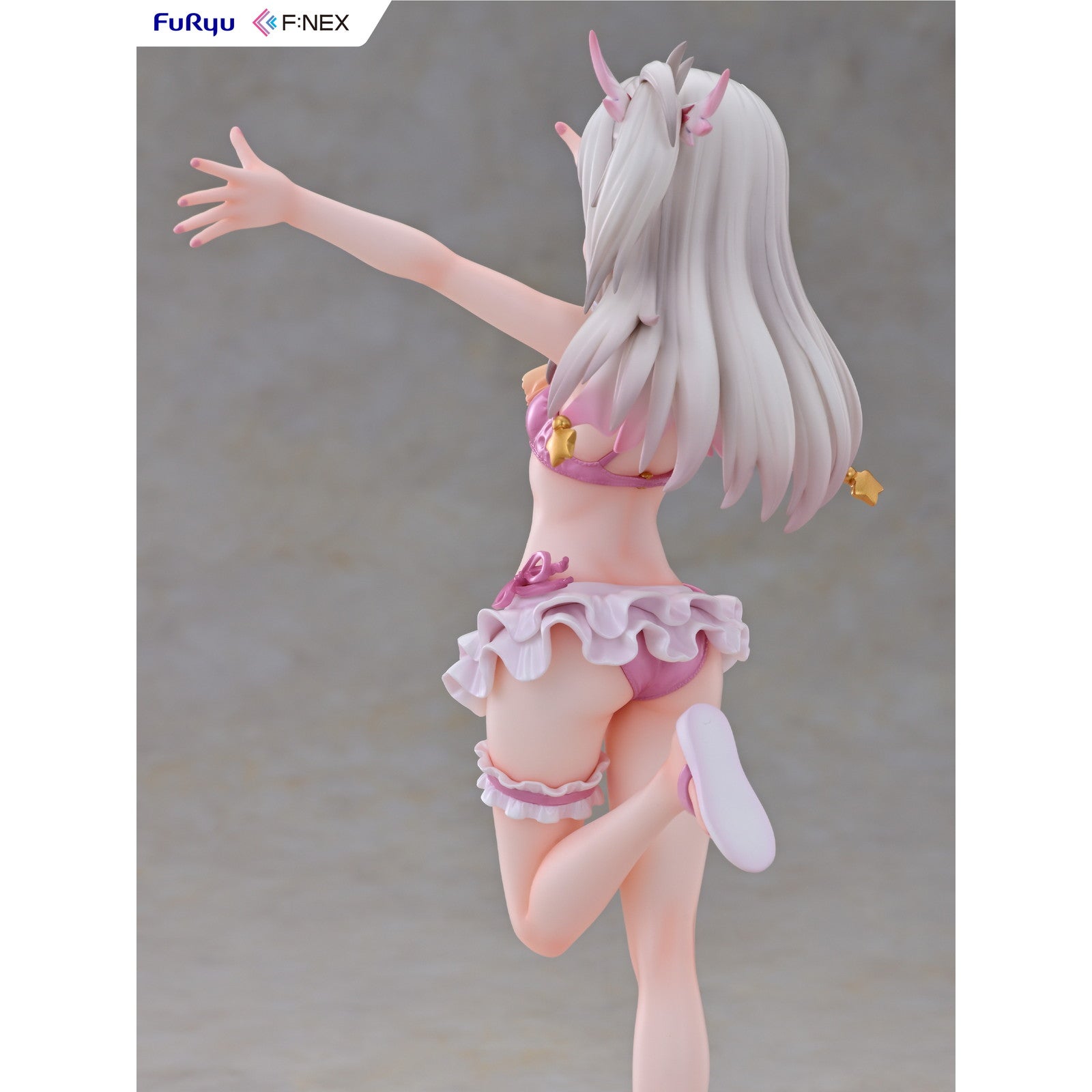【中古即納】[FIG] イリヤスフィール・フォン・アインツベルン 水着ver. Fate/kaleid liner(フェイト/カレイドライナー) プリズマ☆イリヤ ツヴァイ! 1/7 完成品 フィギュア(AMU-FNX1118) フリュー(20250212)