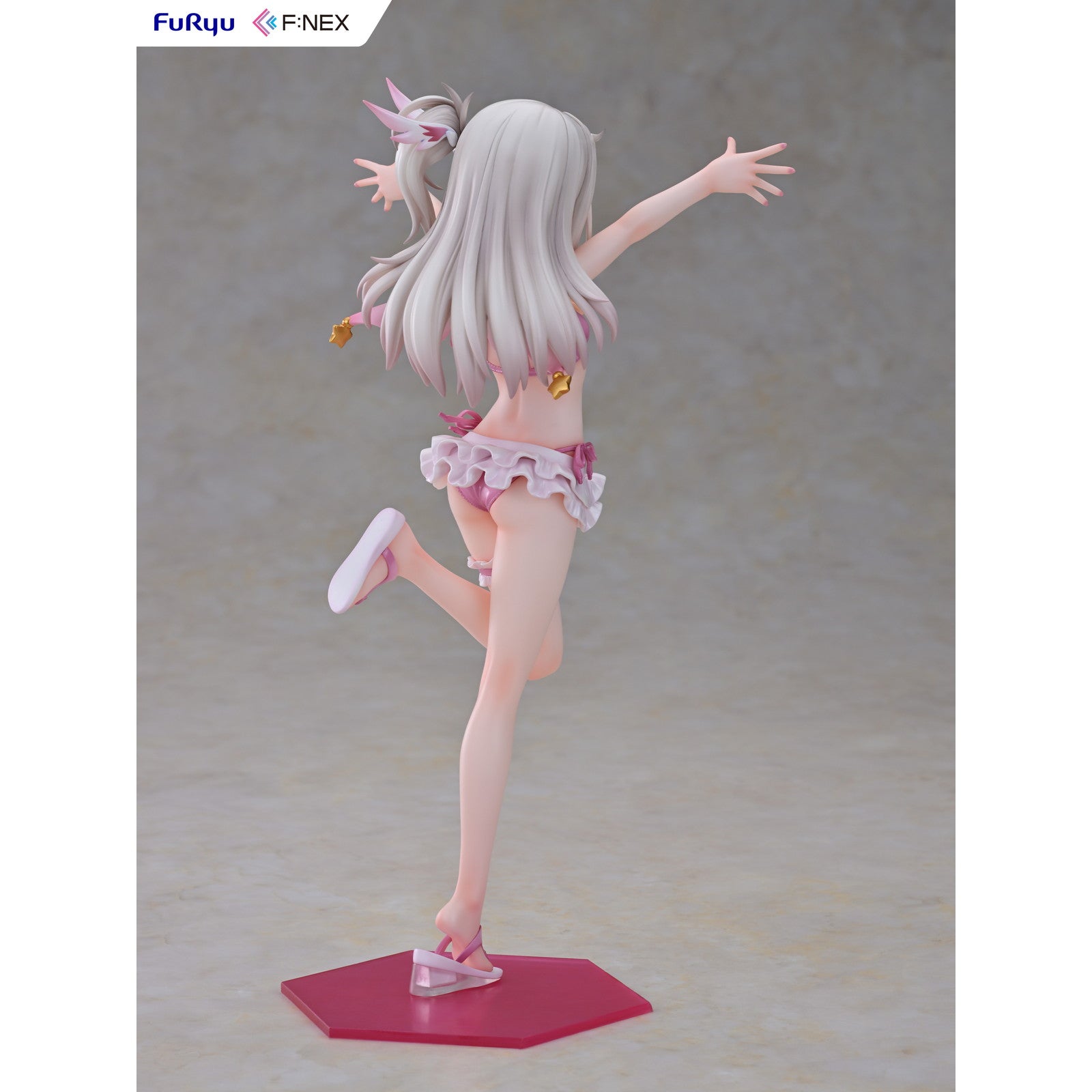 【中古即納】[FIG] イリヤスフィール・フォン・アインツベルン 水着ver. Fate/kaleid liner(フェイト/カレイドライナー) プリズマ☆イリヤ ツヴァイ! 1/7 完成品 フィギュア(AMU-FNX1118) フリュー(20250212)