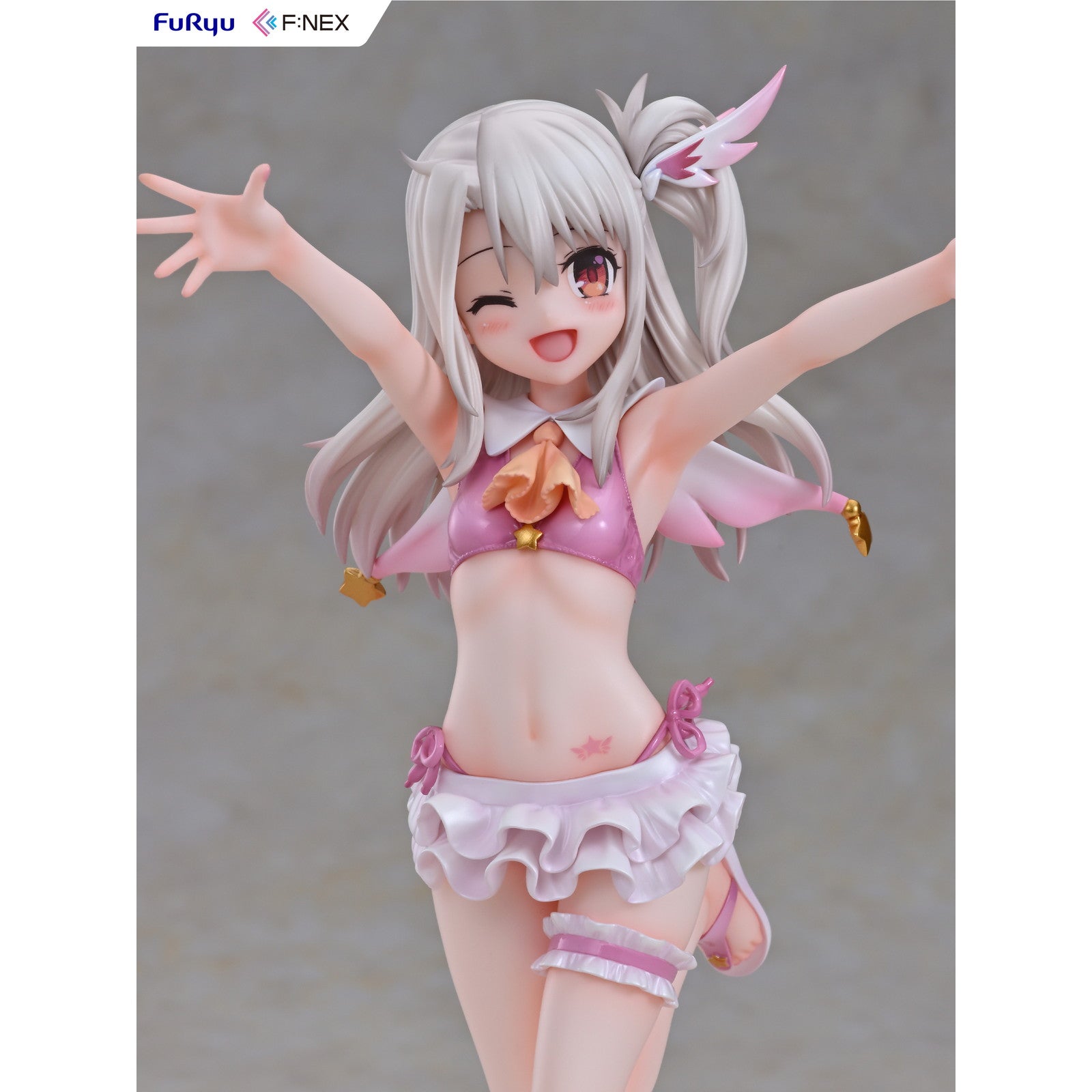 【中古即納】[FIG] イリヤスフィール・フォン・アインツベルン 水着ver. Fate/kaleid liner(フェイト/カレイドライナー) プリズマ☆イリヤ ツヴァイ! 1/7 完成品 フィギュア(AMU-FNX1118) フリュー(20250212)