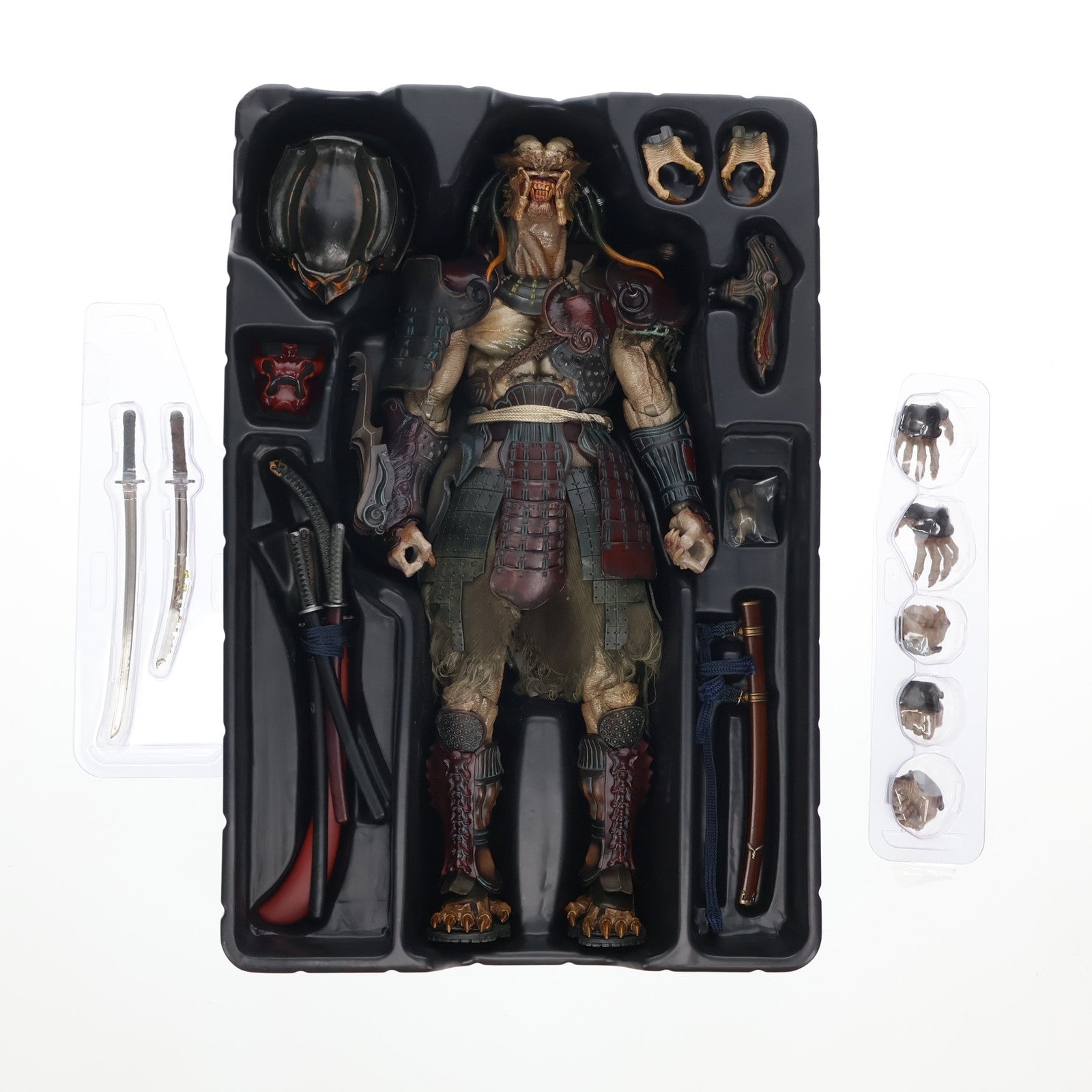 【中古即納】[FIG] アーティスト・コレクション サムライ・プレデター(竹谷隆之×鬼木祐二) AVP(エイリアン VS プレデター) 1/6 完成品 可動フィギュア(AC#01) ホットトイズ(20120922)