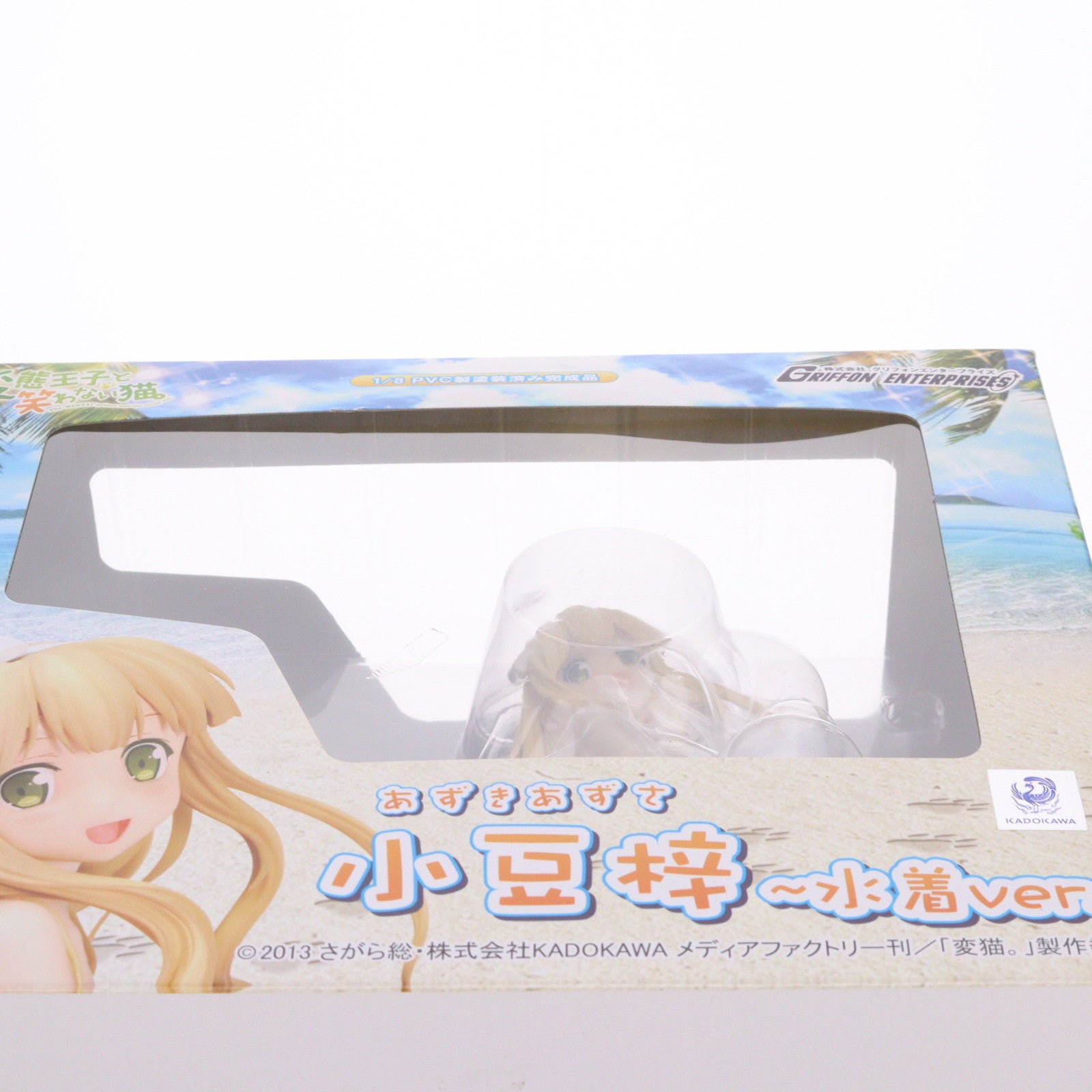 【中古即納】[FIG] 小豆梓(あずきあずさ) ～水着ver.～ へんたい王子と笑わない猫 1/8 完成品 フィギュア(HW03) グリフォンエンタープライズ(20140629)