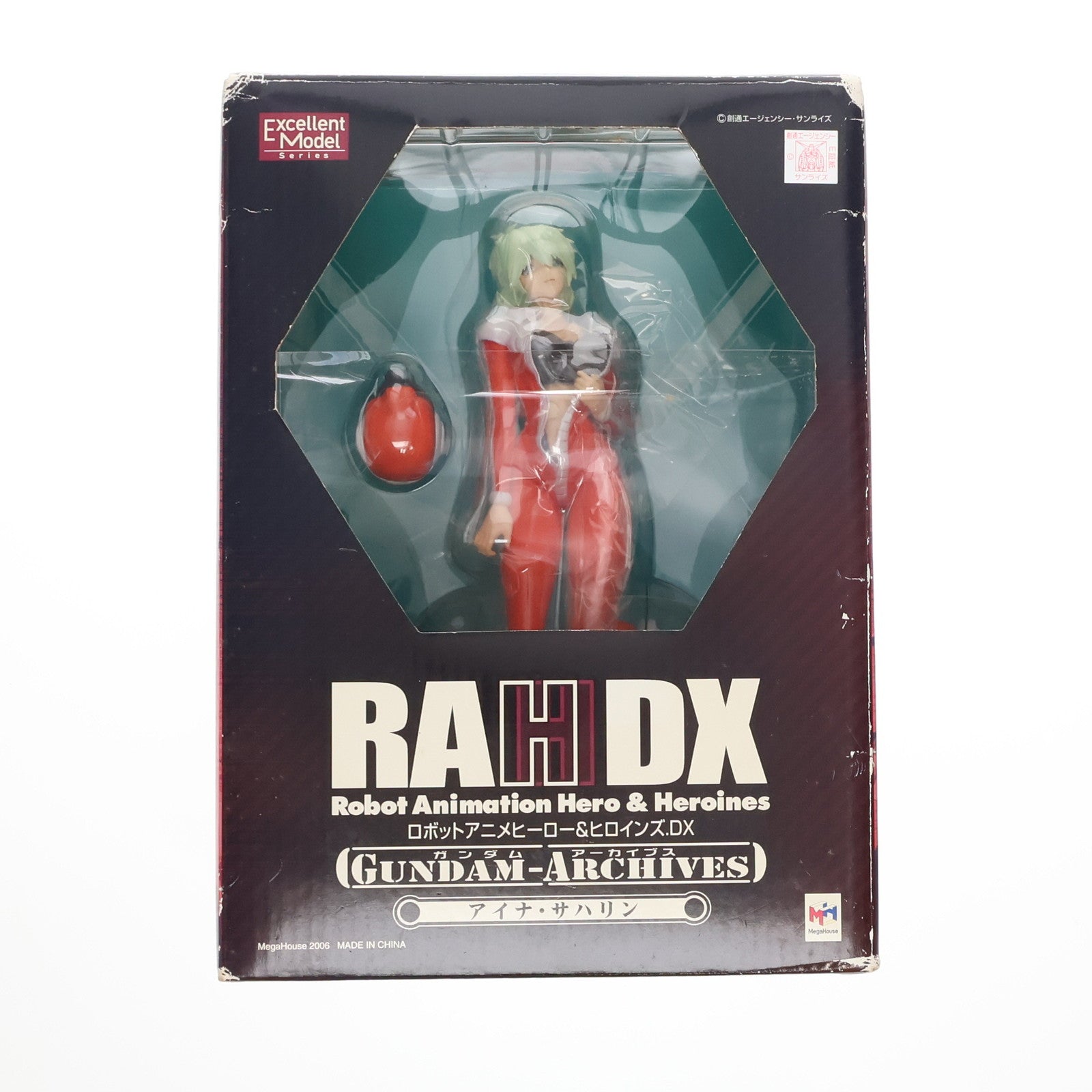 【中古即納】[FIG] エクセレントモデル RAHDX ガンダム・アーカイブス サイド4 アイナ・サハリン 機動戦士ガンダム第08MS小隊 1/8 完成品 フィギュア メガハウス(20060914)