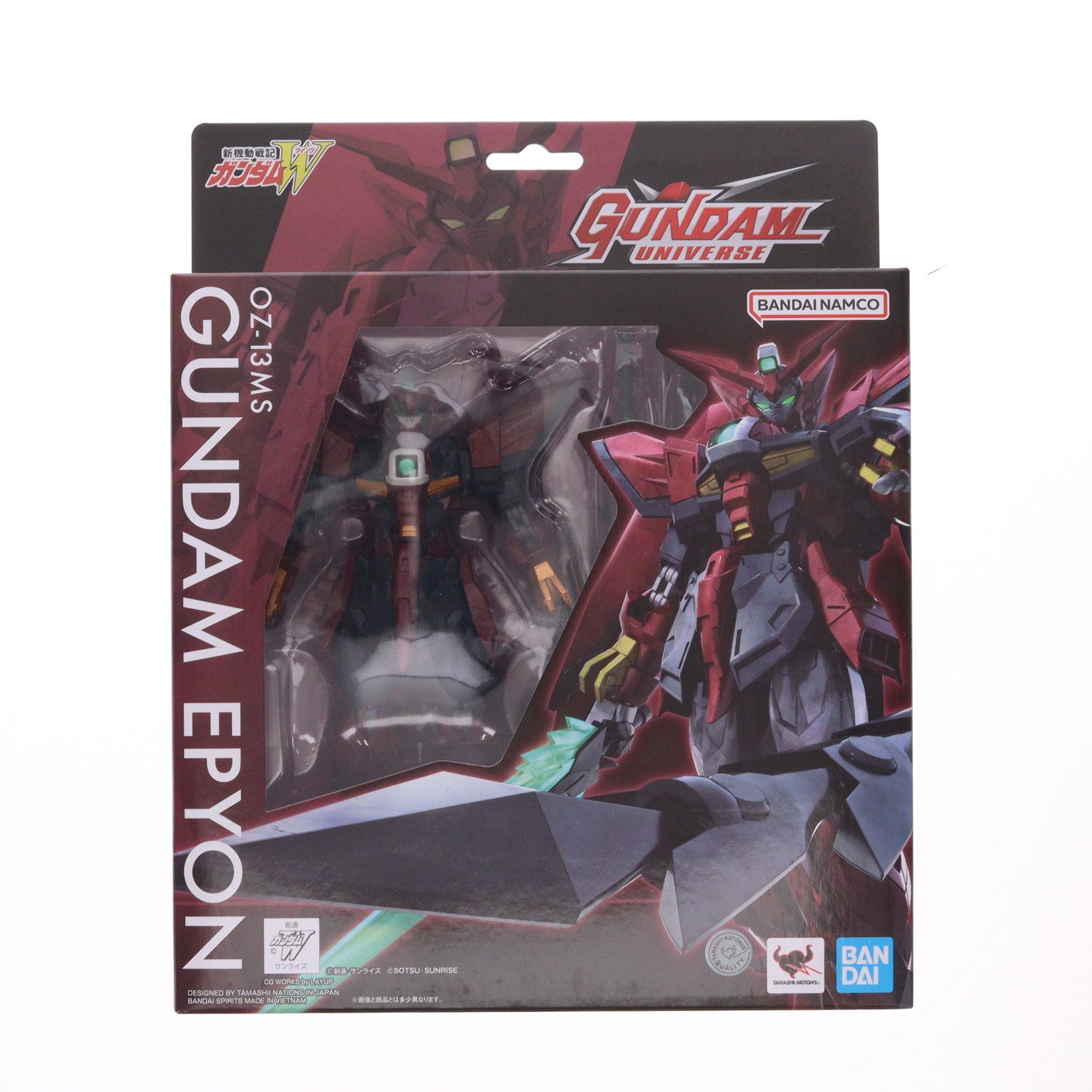 【中古即納】[FIG] GUNDAM UNIVERSE(ガンダムユニバース) OZ-13MS GUNDAM EPYON(ガンダムエピオン) 新機動戦記ガンダムW(ウイング) 完成品 可動フィギュア バンダイスピリッツ(20250628)