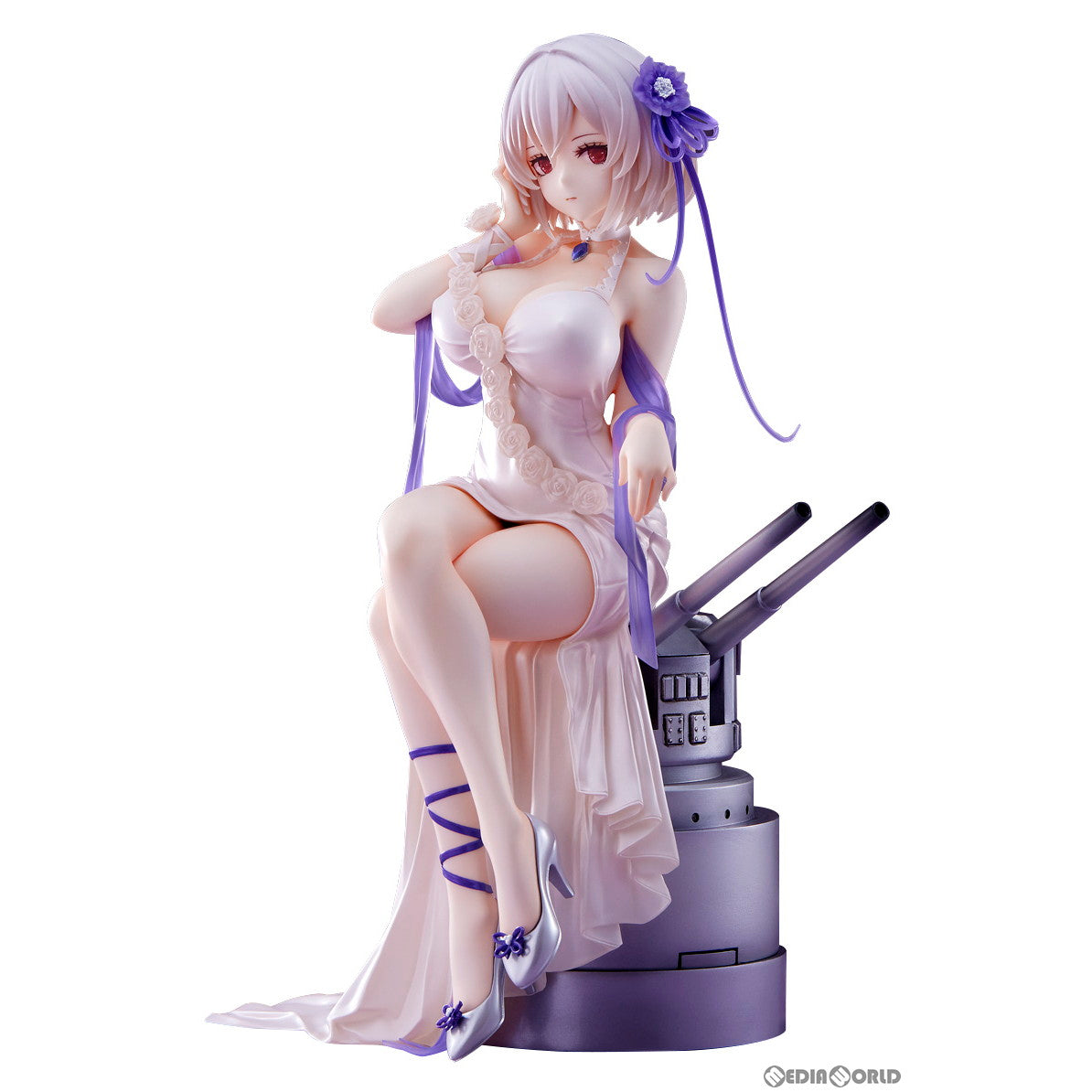 【中古即納】[FIG] シリアス【ホワイトローズ】 アズールレーン 1/7 完成品 フィギュア(DT-163) ウェーブ(WAVE)(20231130)