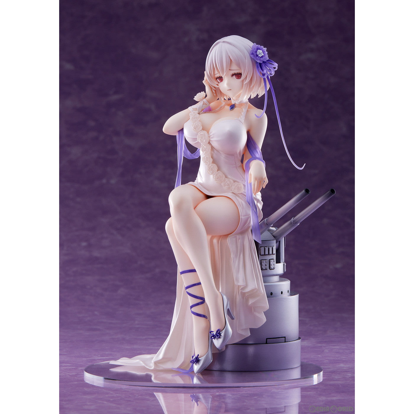 【中古即納】[FIG] シリアス【ホワイトローズ】 アズールレーン 1/7 完成品 フィギュア(DT-163) ウェーブ(WAVE)(20231130)