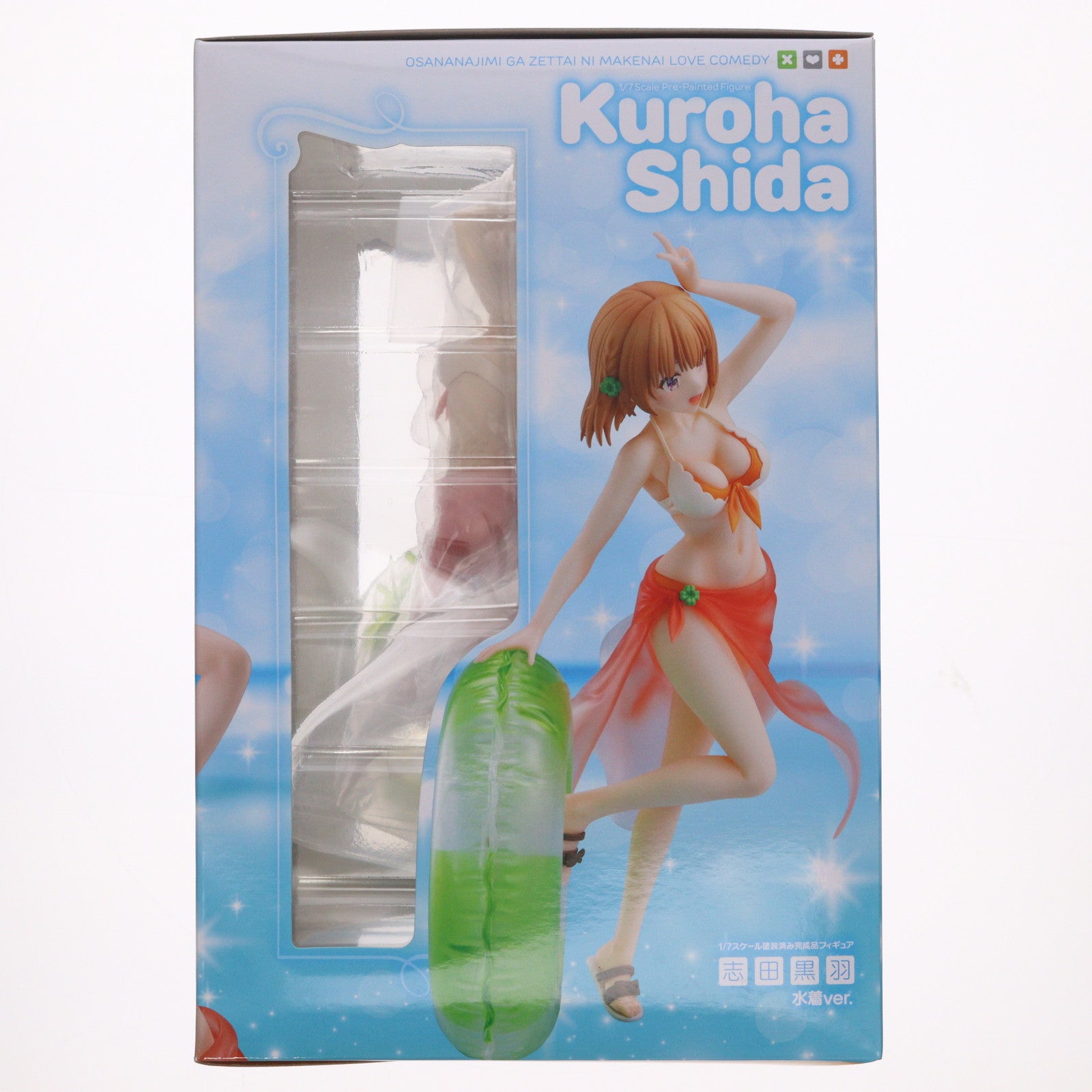 【中古即納】[FIG] CAworks 志田黒羽(しだくろは) 水着ver. 幼なじみが絶対に負けないラブコメ 1/7 完成品 フィギュア キャラアニ(20220129)