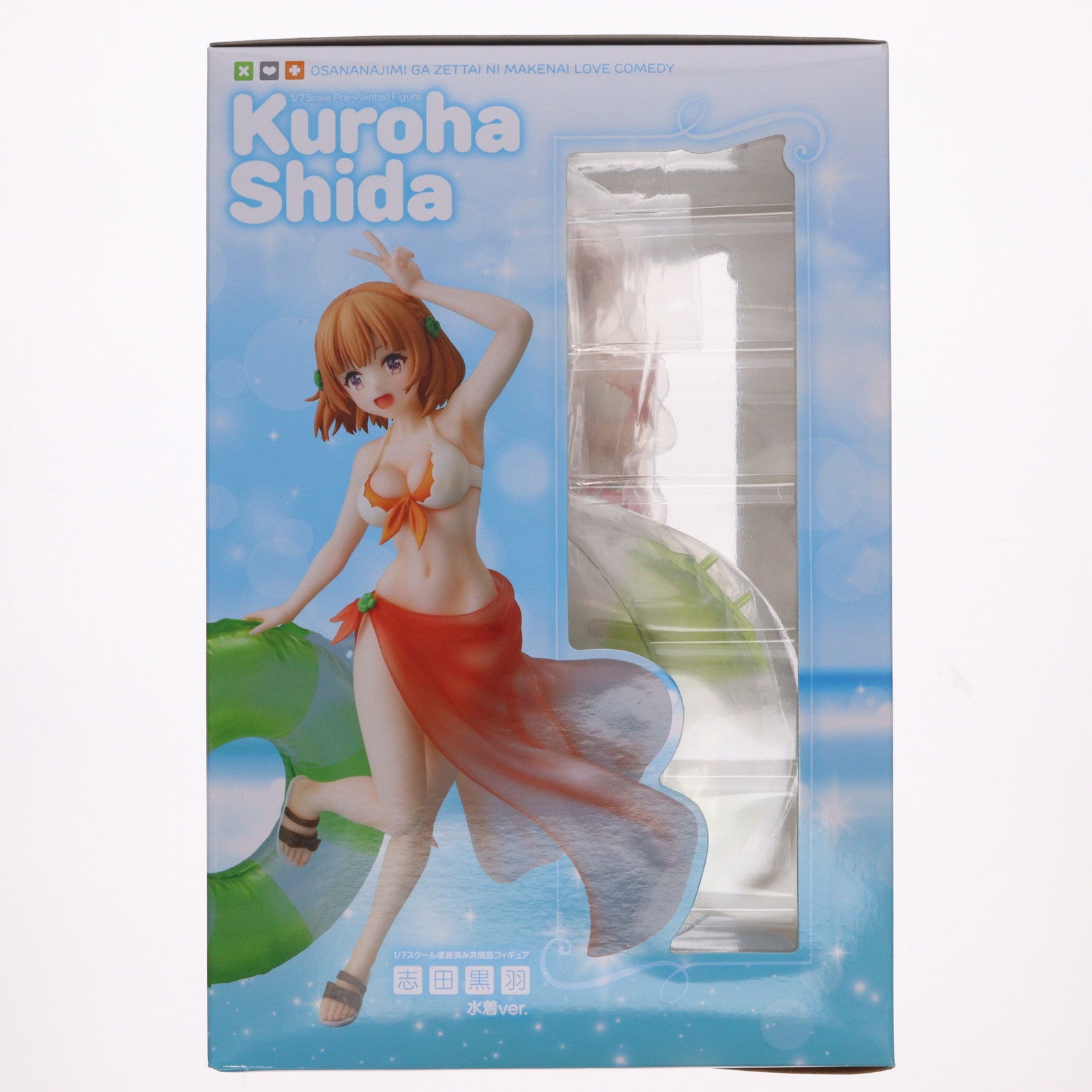 【中古即納】[FIG] CAworks 志田黒羽(しだくろは) 水着ver. 幼なじみが絶対に負けないラブコメ 1/7 完成品 フィギュア キャラアニ(20220129)