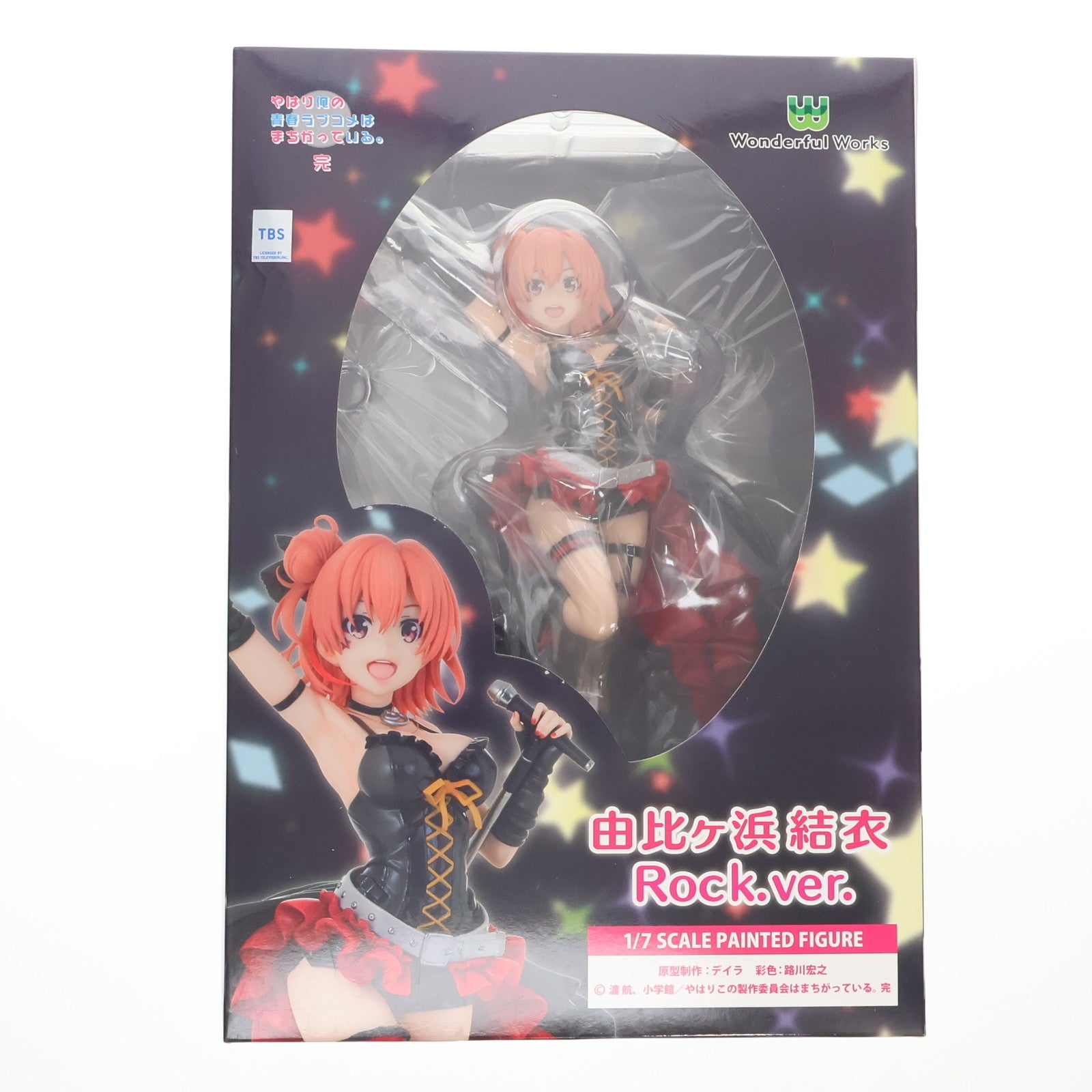 【中古即納】[FIG] 由比ヶ浜結衣(ゆいがはまゆい) Rock. Ver. やはり俺の青春ラブコメはまちがっている。完 1/7 完成品 フィギュア Wonderful Works(ワンダフルワークス)(20220119)