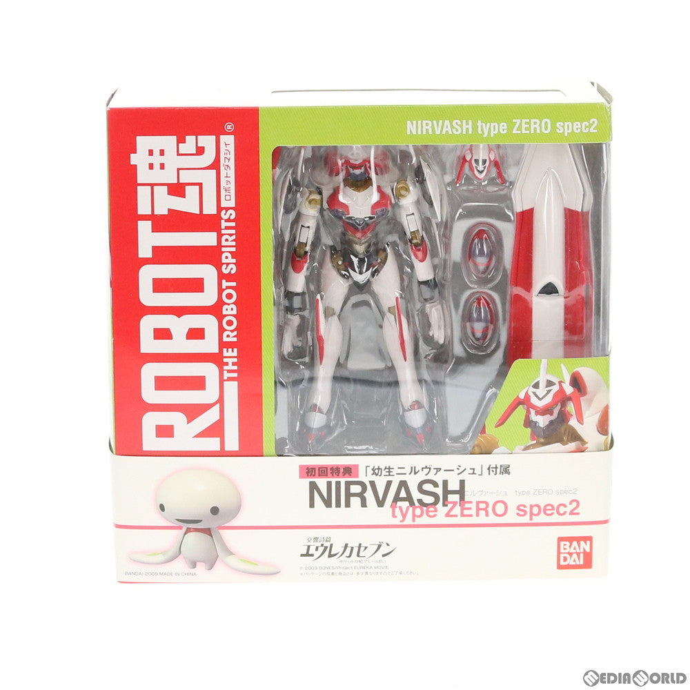 【中古即納】[FIG] 初回特典付属 ROBOT魂(SIDE LFO) ニルヴァーシュ type ZERO spec2 交響詩篇エウレカセブン 完成品 可動フィギュア バンダイ(20091121)