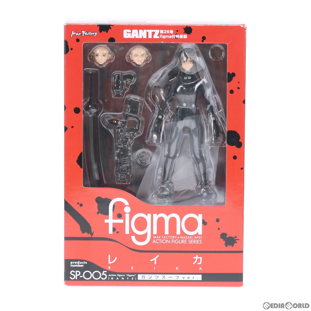 【中古即納】[FIG] (フィギュア単品) figma(フィグマ) SP-005 レイカ ガンツスーツVer. GANTZ(ガンツ) YJC特装版「GANTZ」第26巻figma付初回限定版 完成品 可動フィギュア 集英社(20090619)