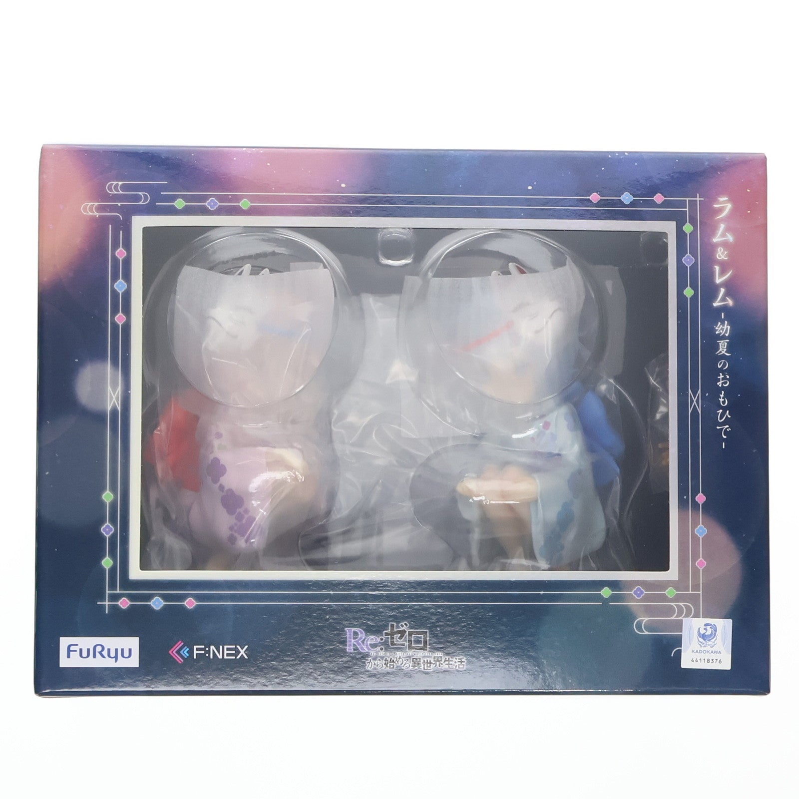 【中古即納】[FIG] F:NEX限定 ラム&レム -幼夏のおもひで- Re:ゼロから始める異世界生活 1/7 完成品 フィギュアセット(AMU-FNX831) フリュー(20221130)