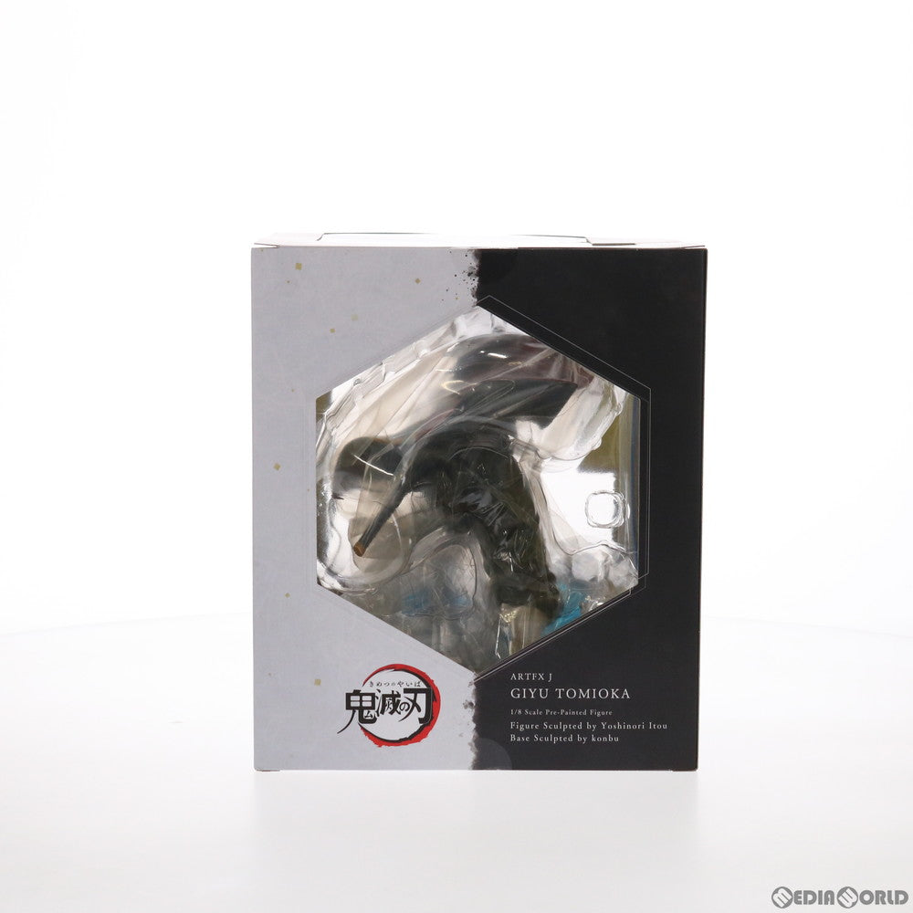 【中古即納】[FIG] コトブキヤショップ限定特典付属 ARTFX J 冨岡義勇(とみおかぎゆう) 鬼滅の刃 1/8 完成品 フィギュア(PP842) コトブキヤ(20210731)