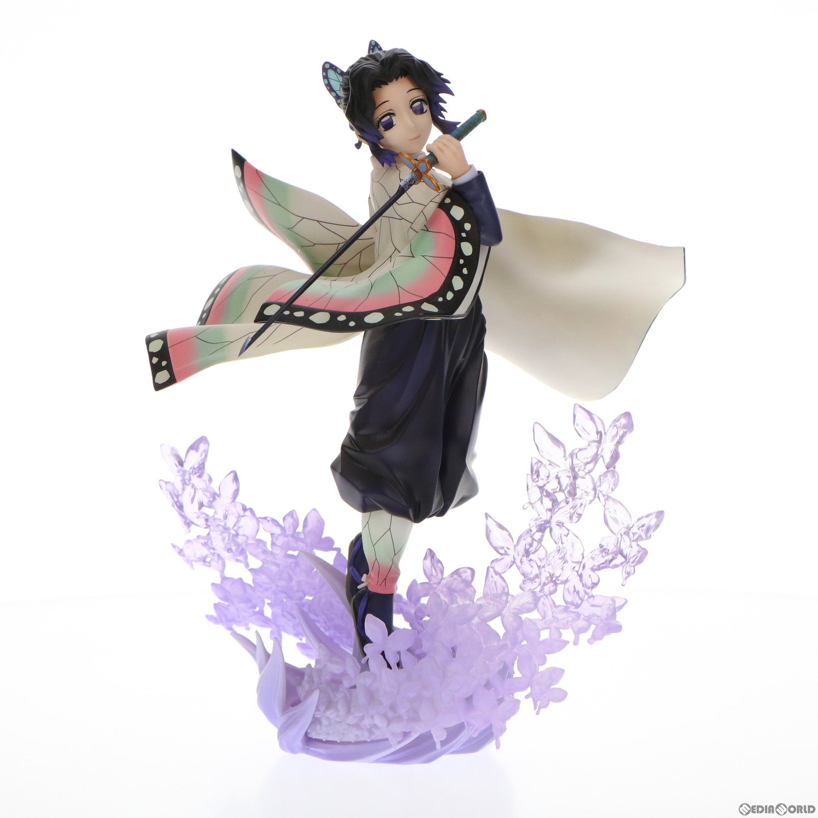 【中古即納】[FIG] コトブキヤショップ限定特典付属 ARTFX J 胡蝶しのぶ(こちょうしのぶ) 鬼滅の刃 1/8 完成品 フィギュア(PP975) コトブキヤ(20220217)