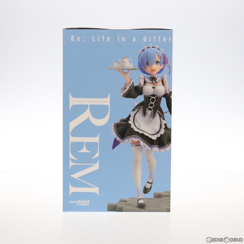 【中古即納】[FIG] (再販) GOODSMILE ONLINE SHOP限定 レム Re:ゼロから始める異世界生活 1/7 完成品 フィギュア グッドスマイルカンパニー(20180210)