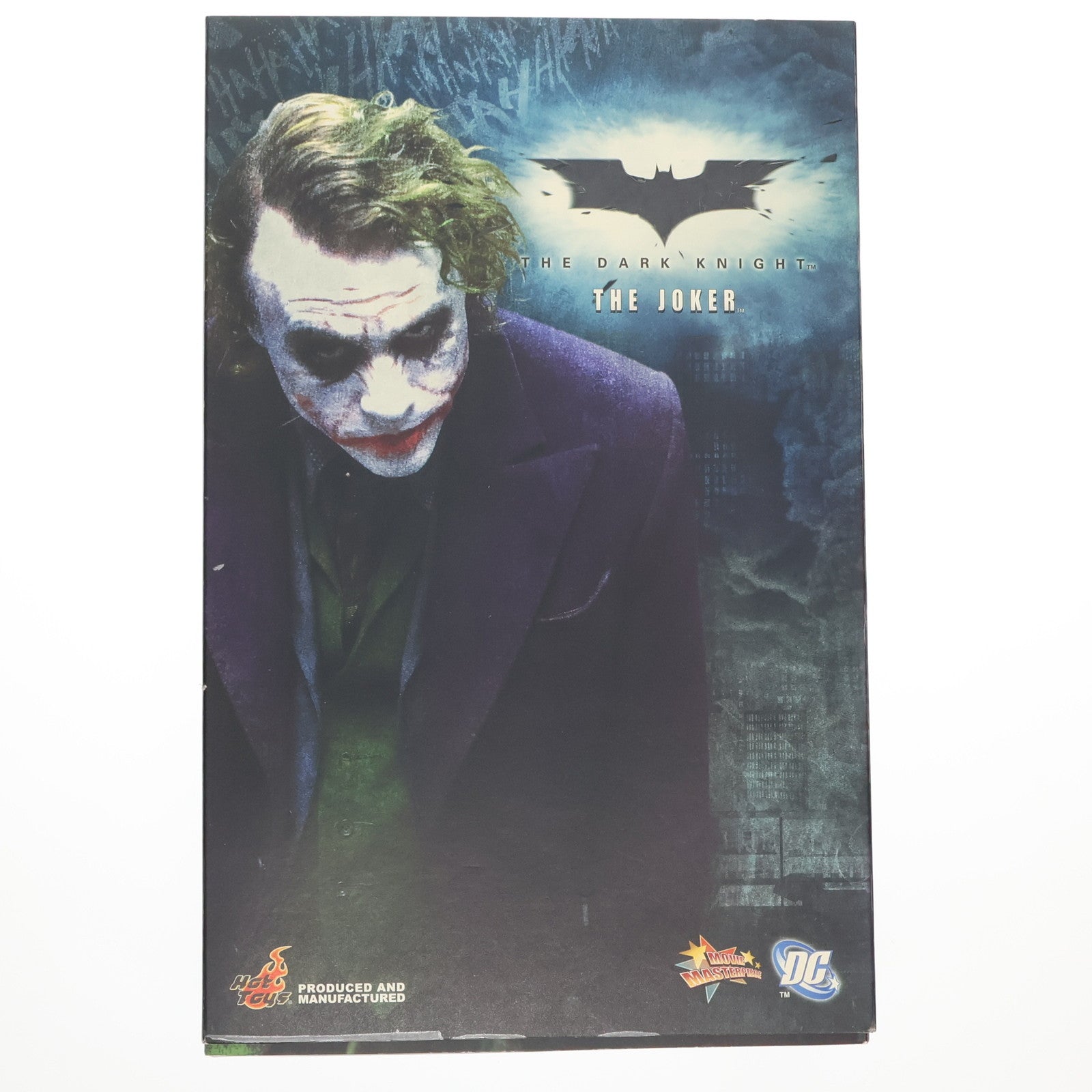 【中古即納】[FIG] 豆魚雷限定 ムービー・マスターピース ジョーカー ダークナイト 1/6 完成品 アクションフィギュア(MMS68) ホットトイズ(20080830)