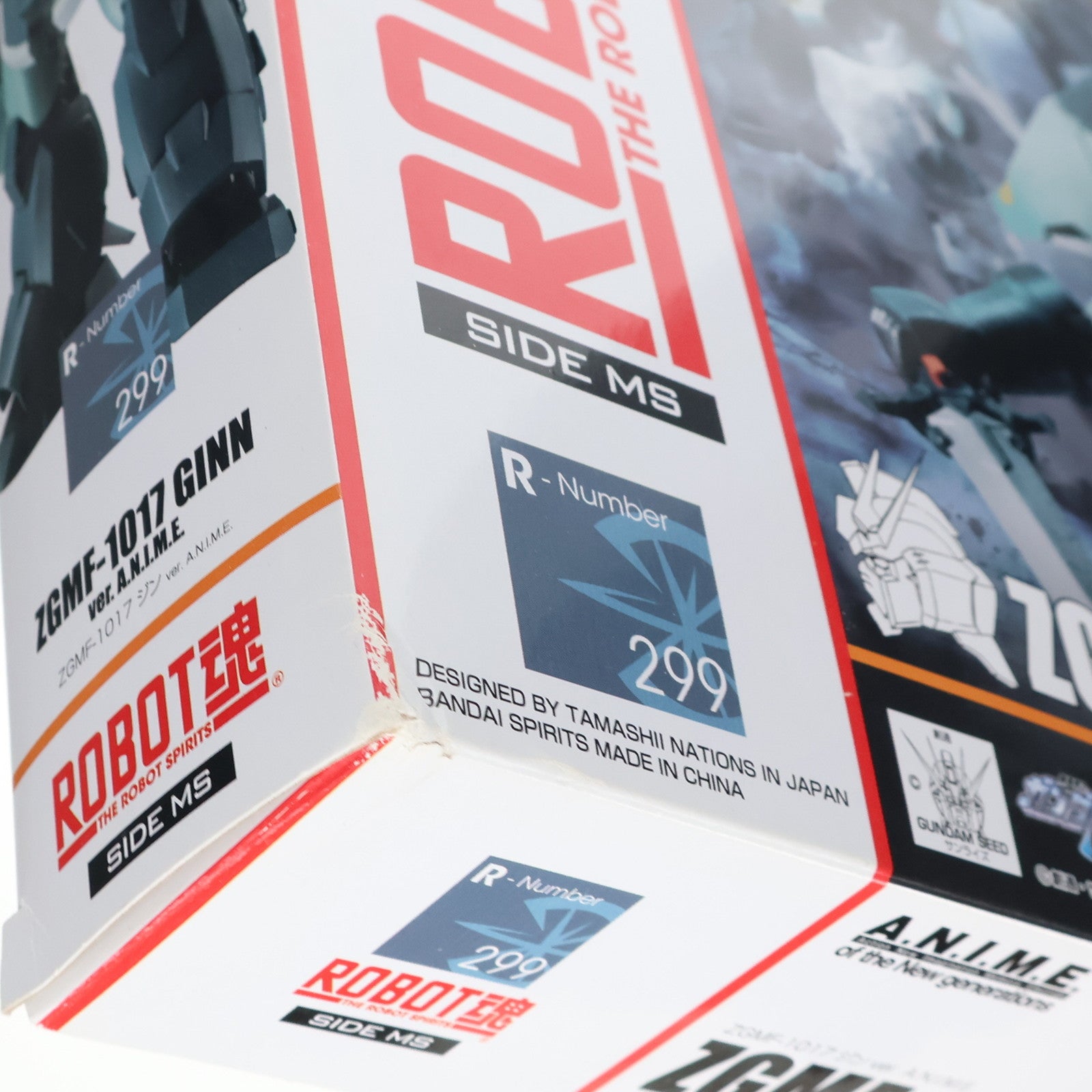 【中古即納】[FIG] ROBOT魂(SIDE MS) ZGMF-1017 ジン ver. A.N.I.M.E. 機動戦士ガンダムSEED(シード) 完成品 可動フィギュア バンダイスピリッツ(20221022)