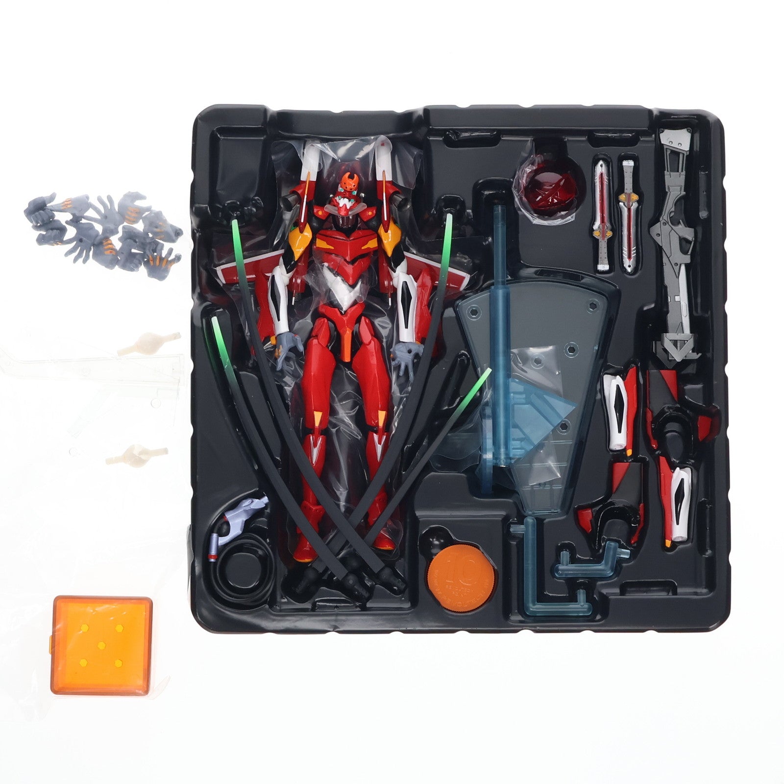 【中古即納】[FIG] リボルテックヤマグチ No.102 Evangelion Evolution エヴァンゲリオン2号機 ヱヴァンゲリヲン新劇場版:破 完成品 可動フィギュア 海洋堂(20110316)