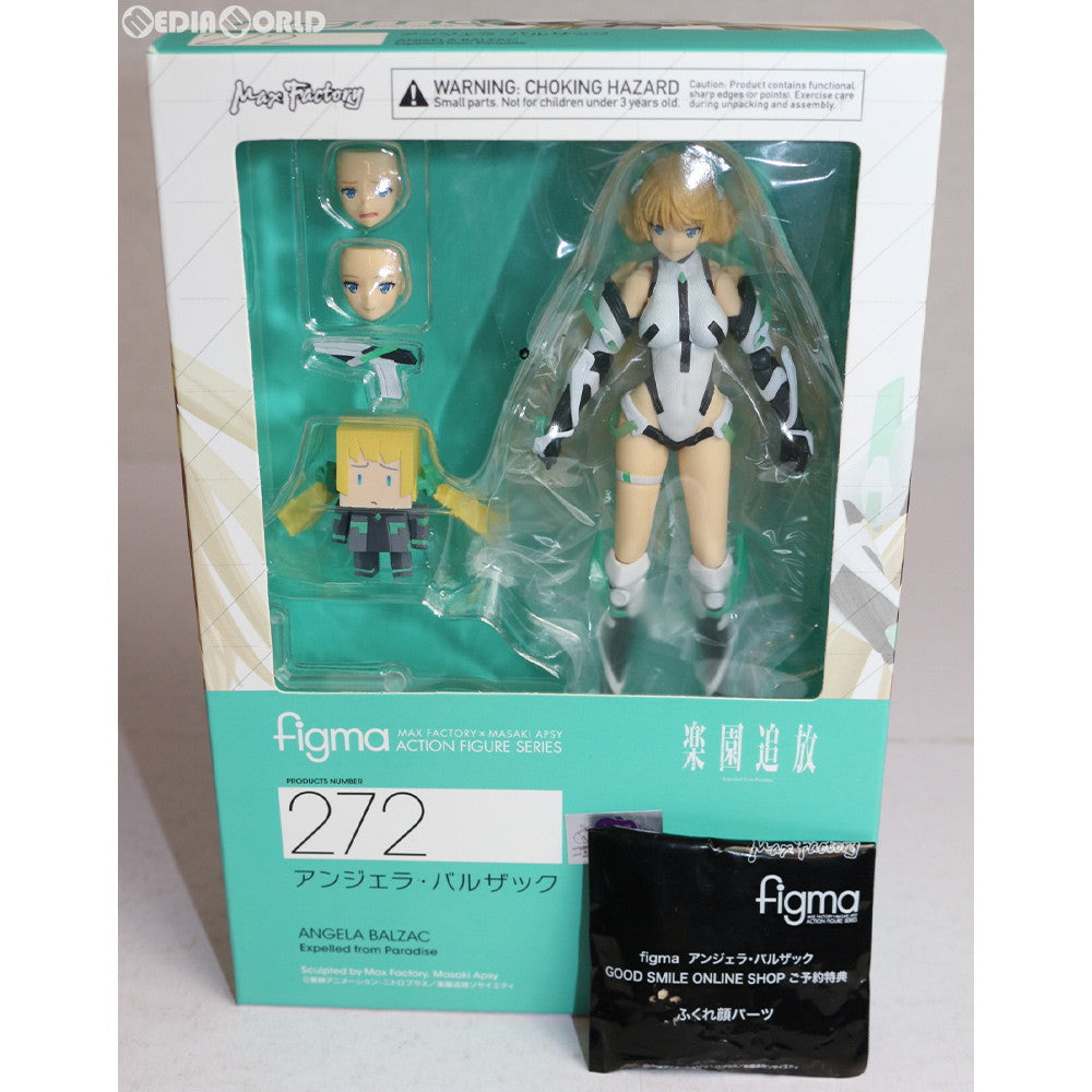 【中古即納】[FIG] GOODSMILE ONLINE SHOP限定特典付属 figma(フィグマ) 272 アンジェラ・バルザック 楽園追放 -Expelled from Paradise- 完成品 可動フィギュア マックスファクトリー(20160519)