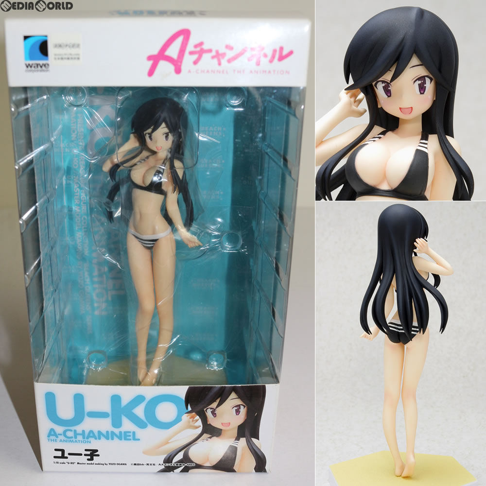 【中古即納】[FIG] BEACH QUEENS(ビーチクイーンズ) ユー子(ゆーこ) Aチャンネル 1/10 完成品 フィギュア WAVE(ウェーブ)(20120428)