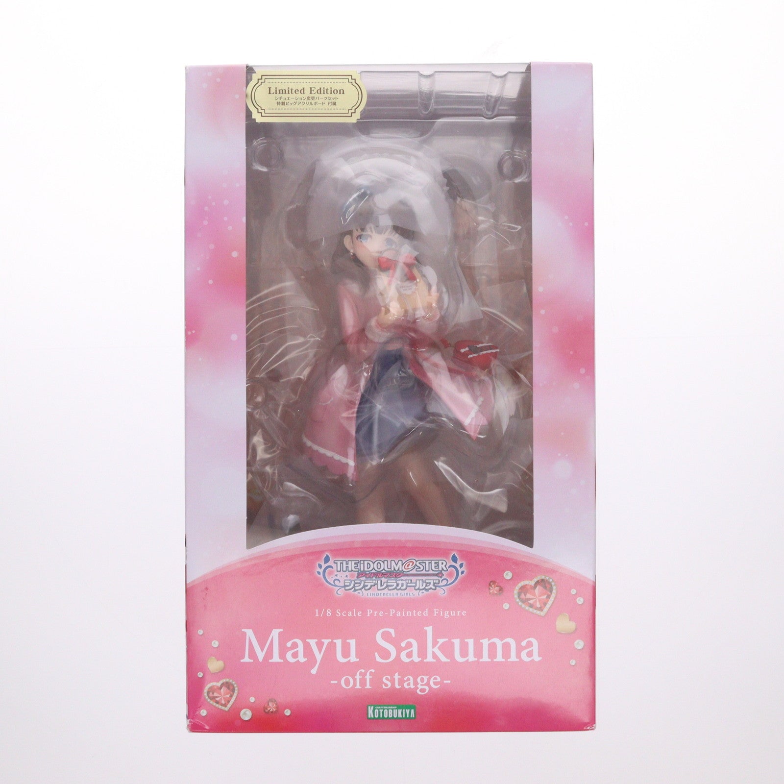 【中古即納】[FIG] アクリルボード無し コトブキヤショップ限定 佐久間まゆ-off stage-(さくままゆ) Limited Edition アイドルマスター シンデレラガールズ 1/8 完成品 フィギュア(PV044) コトブキヤ(20230731)