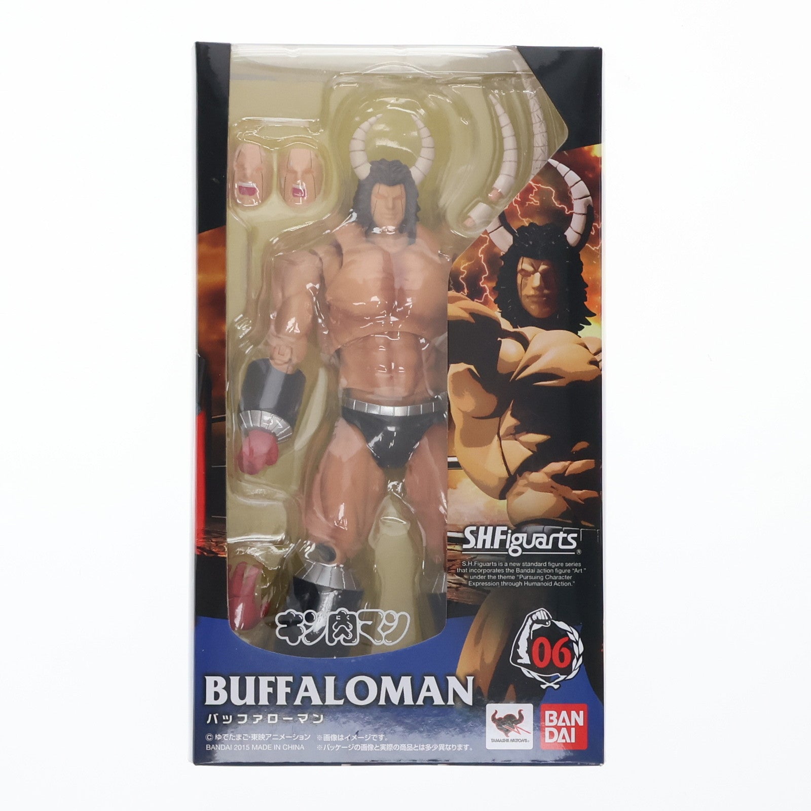 【中古即納】[FIG] S.H.Figuarts(フィギュアーツ) バッファローマン キン肉マン 完成品 可動フィギュア バンダイ(20151212)
