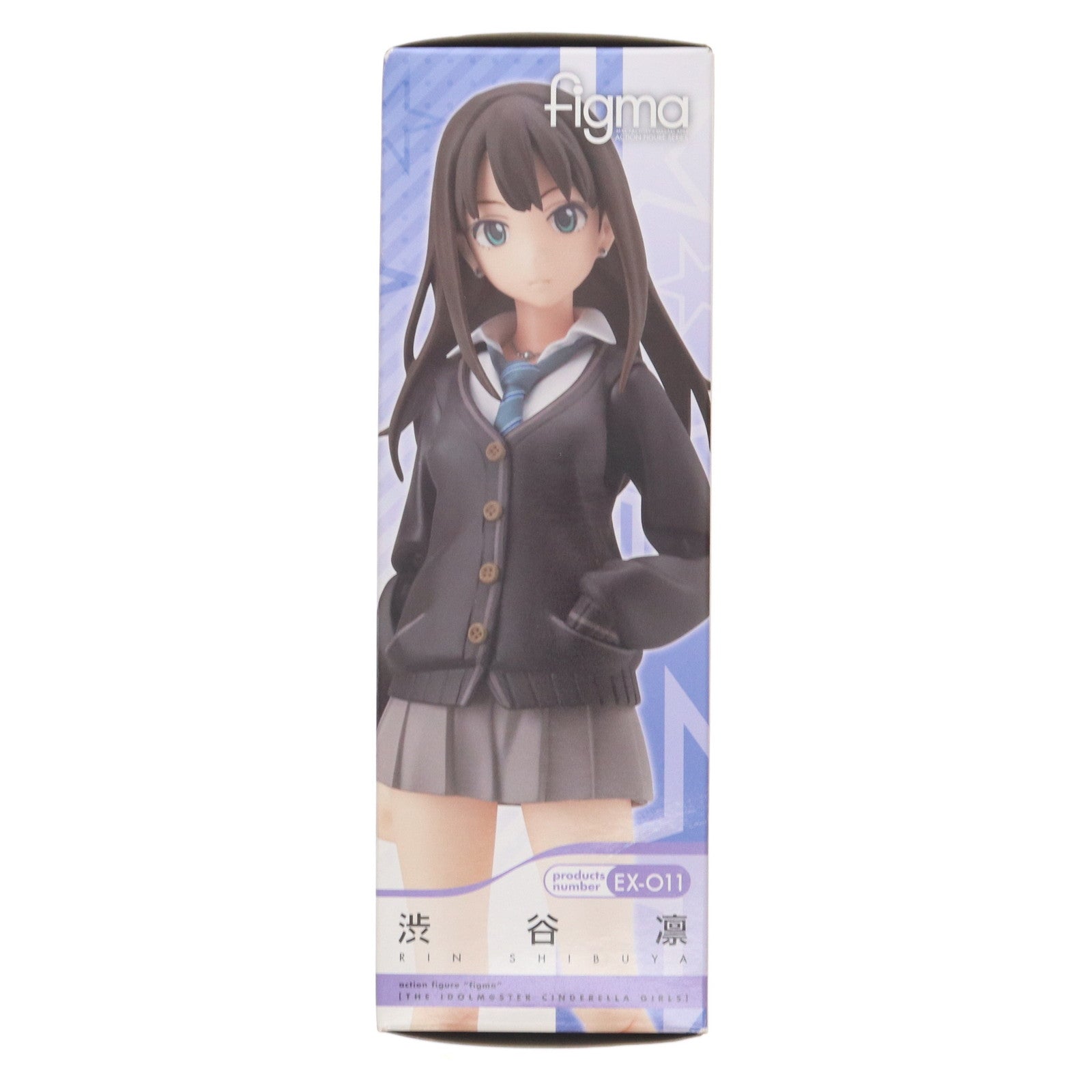 【中古即納】[FIG] figma(フィグマ) EX-011 渋谷凛(しぶやりん) アイドルマスター シンデレラガールズ 完成品 可動フィギュア ワンフェス2013冬&GOODSMILE ONLINE限定 マックスファクトリー(20130210)