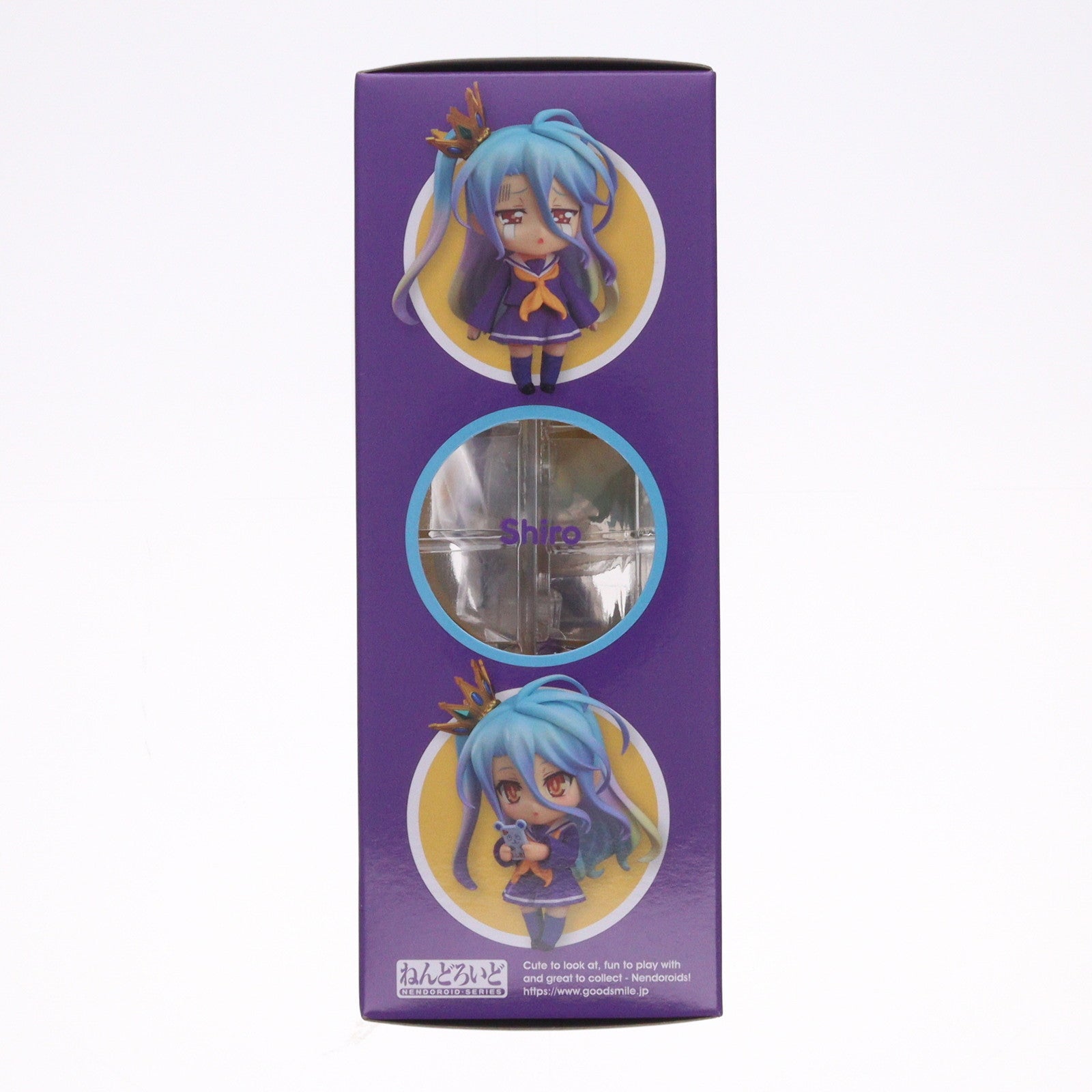 【中古即納】[FIG] (再々販) 小説付属 ねんどろいど 653 白(しろ) ノーゲーム・ノーライフ 完成品 可動フィギュア グッドスマイルカンパニー(20230114)