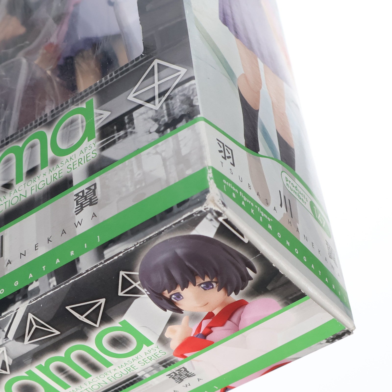 【中古即納】[FIG] figma(フィグマ) 147 羽川翼(はねかわつばさ) 化物語 完成品 可動フィギュア マックスファクトリー(20120819)