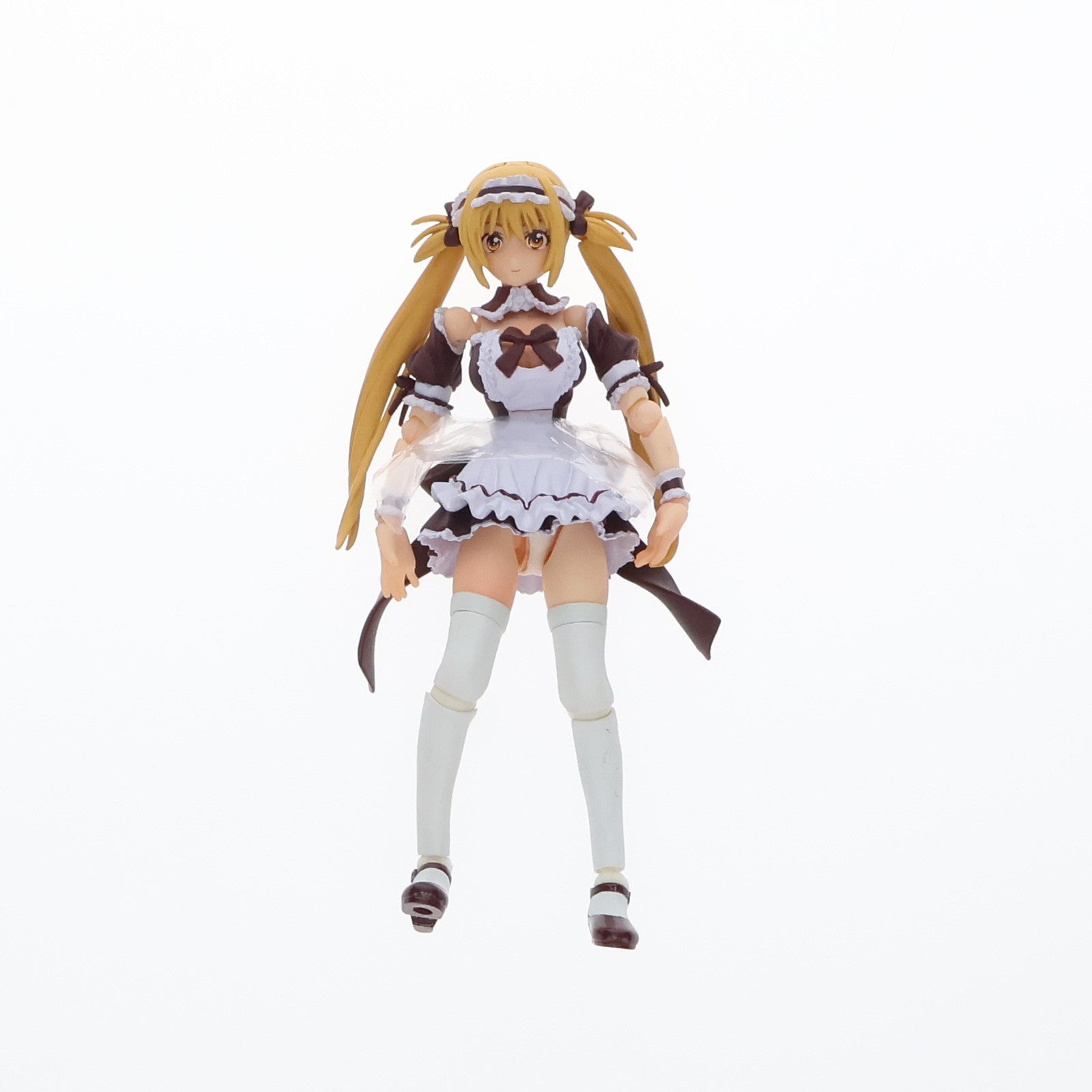 【中古即納】[FIG] リボルテッククイーンズブレイド No.002EX 冥土へ誘うものアイリ 2Pカラー クイーンズブレイド 1/12 完成品 可動フィギュア 海洋堂(20091201)